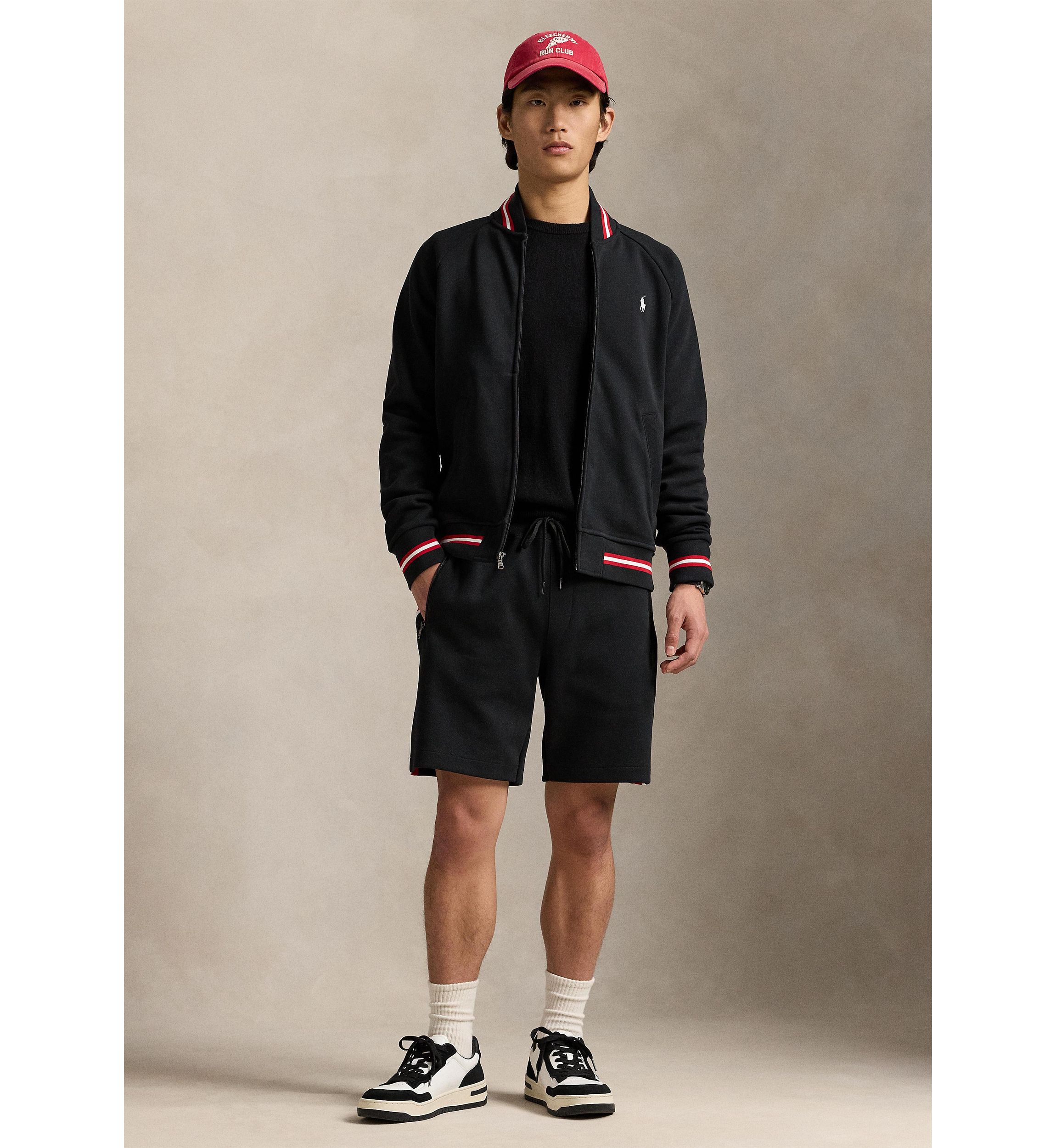 Double-Knit Bomber Jacket