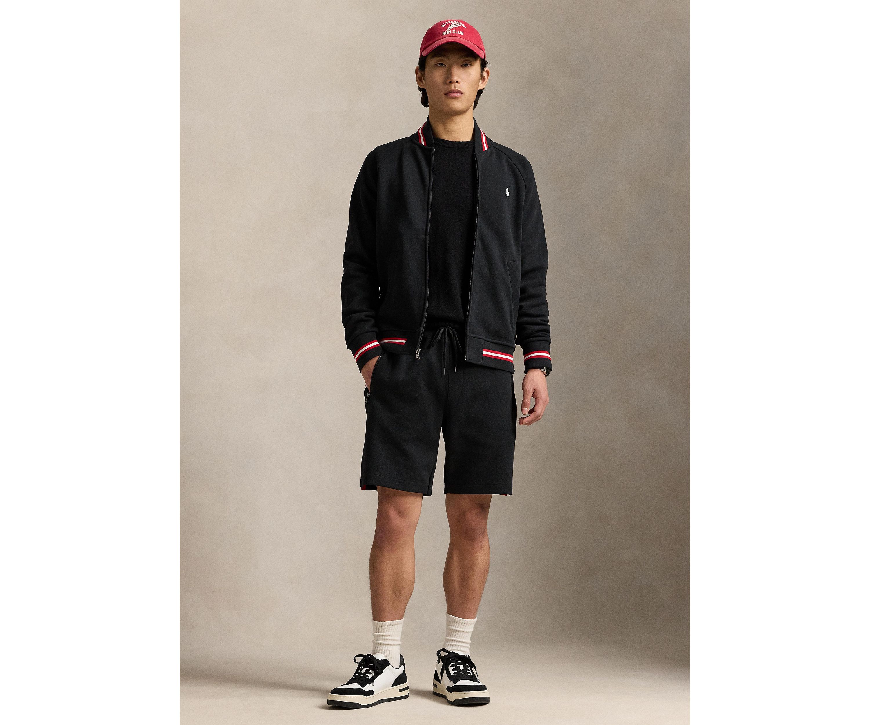Double-Knit Bomber Jacket