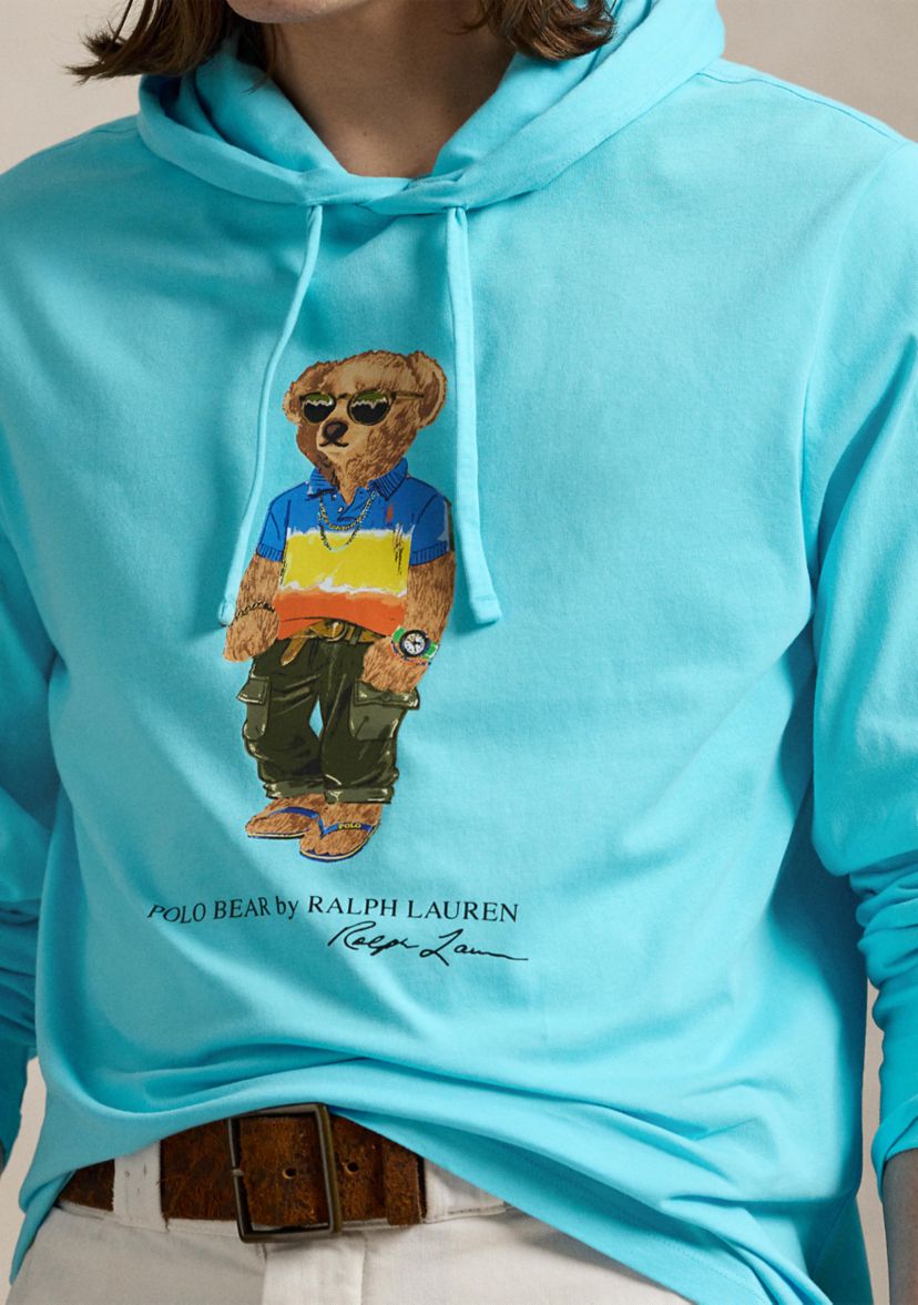 Polo Bear Jersey Hooded T-Shirt