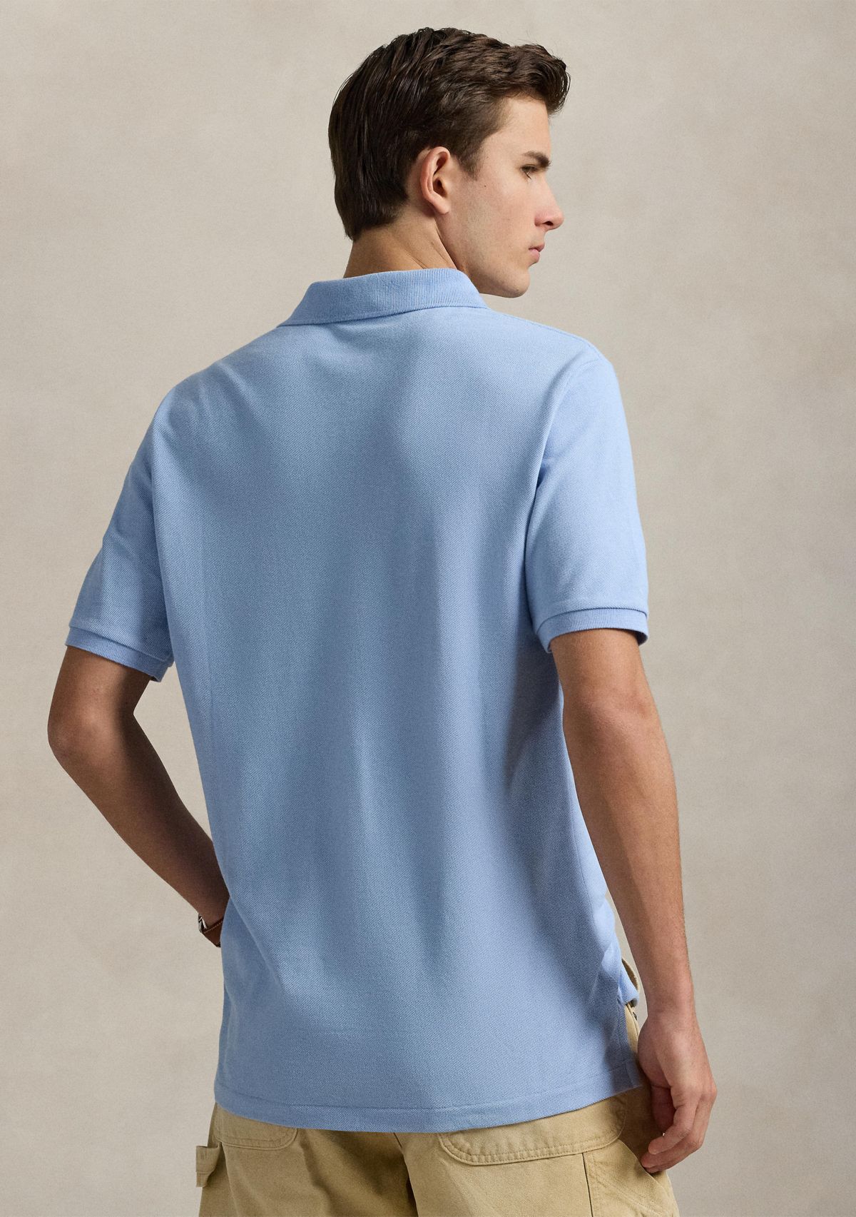 Classic Fit Polo Bear Mesh Polo Shirt