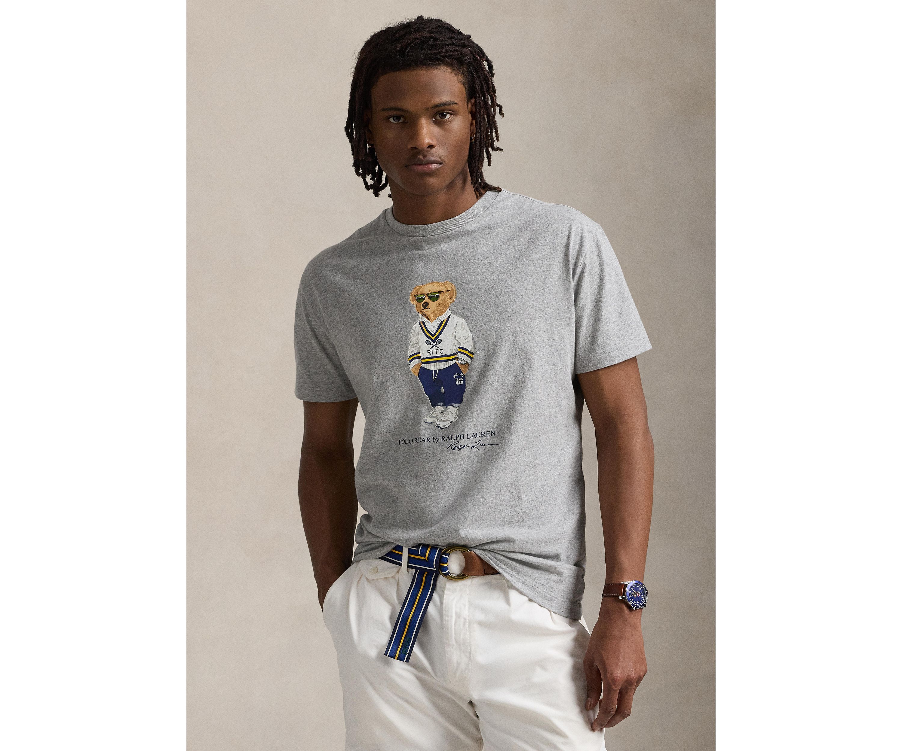 Classic Fit Polo Bear Jersey T-Shirt