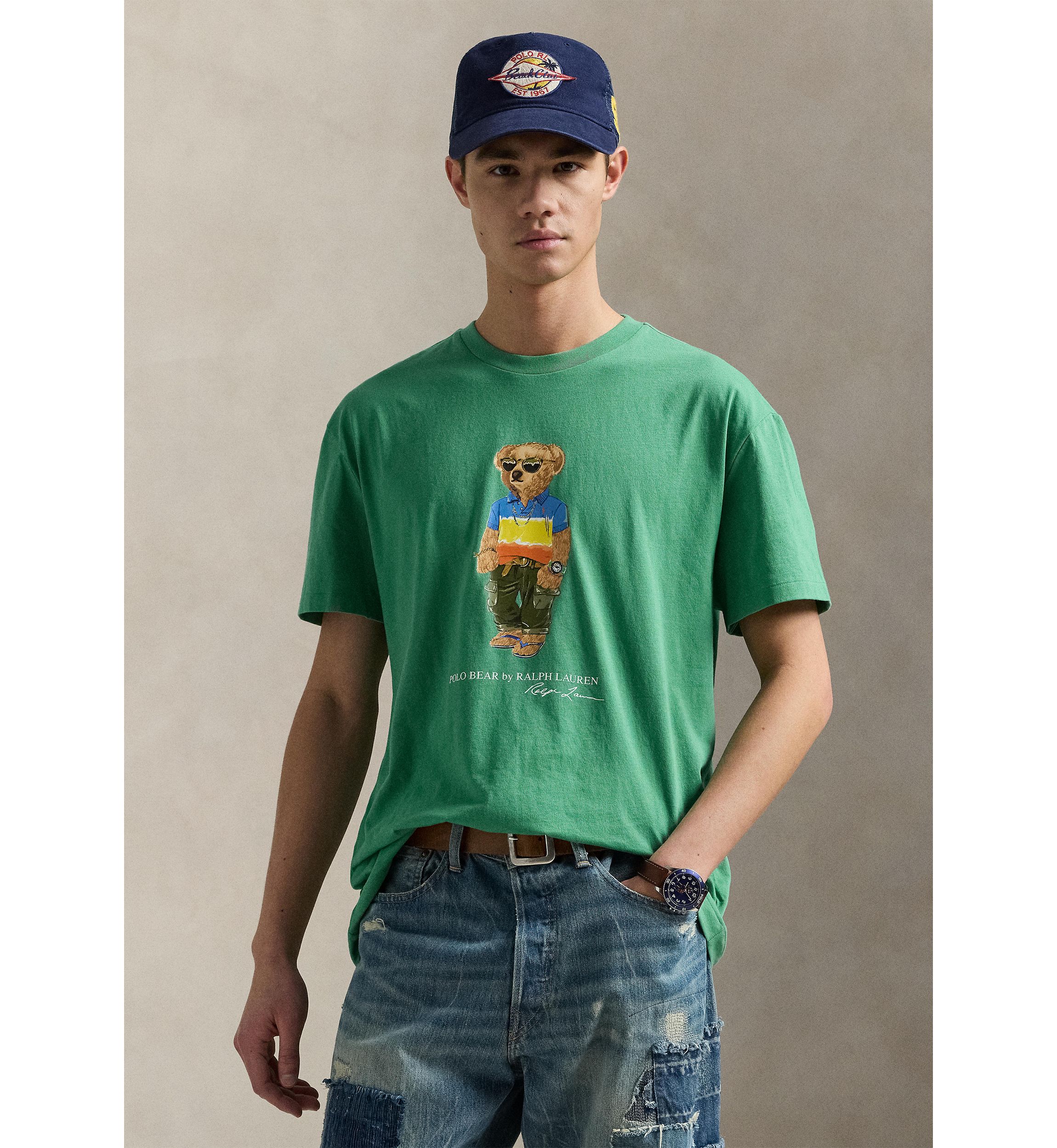Classic Fit Polo Bear Jersey T-Shirt