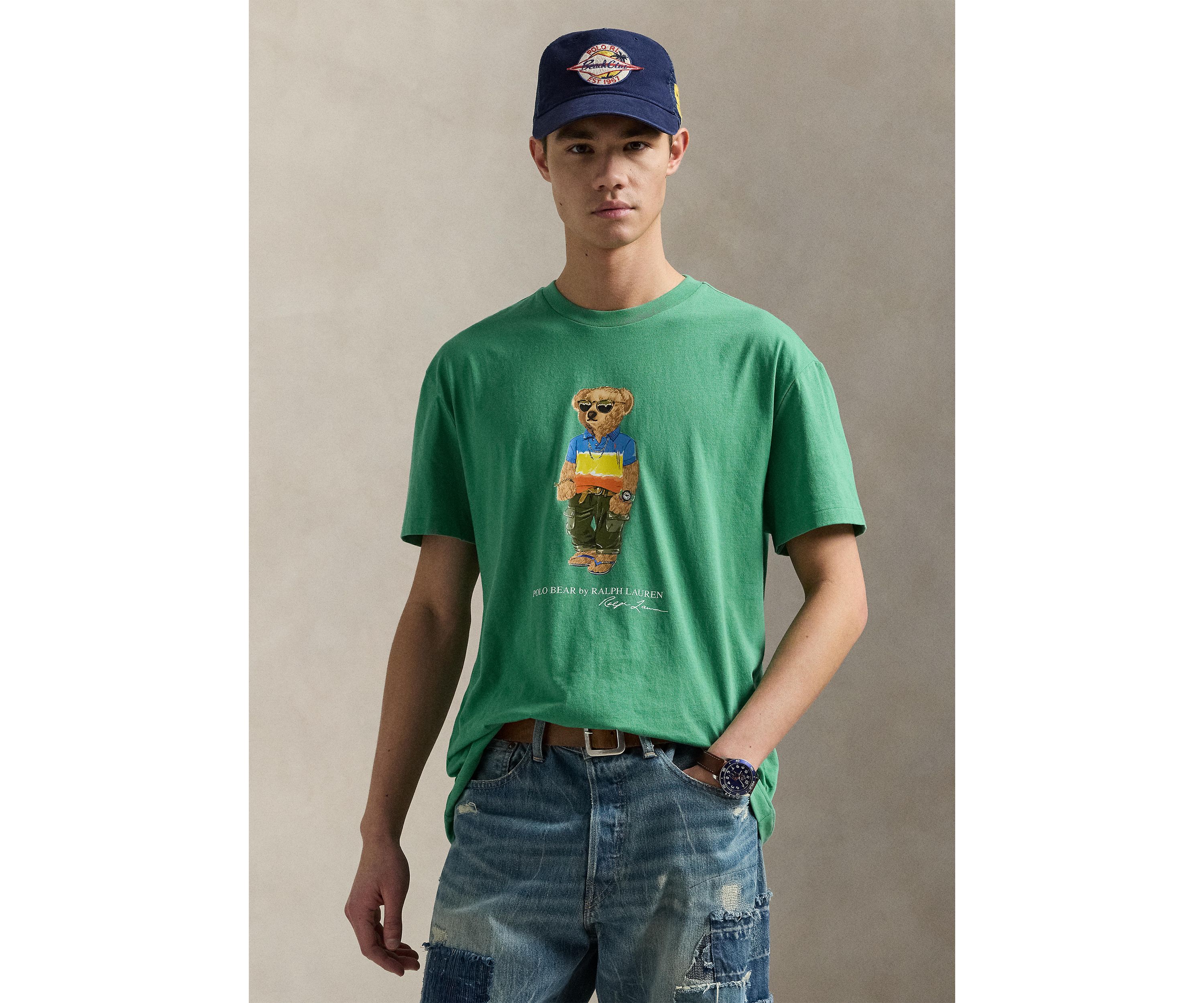 Classic Fit Polo Bear Jersey T-Shirt