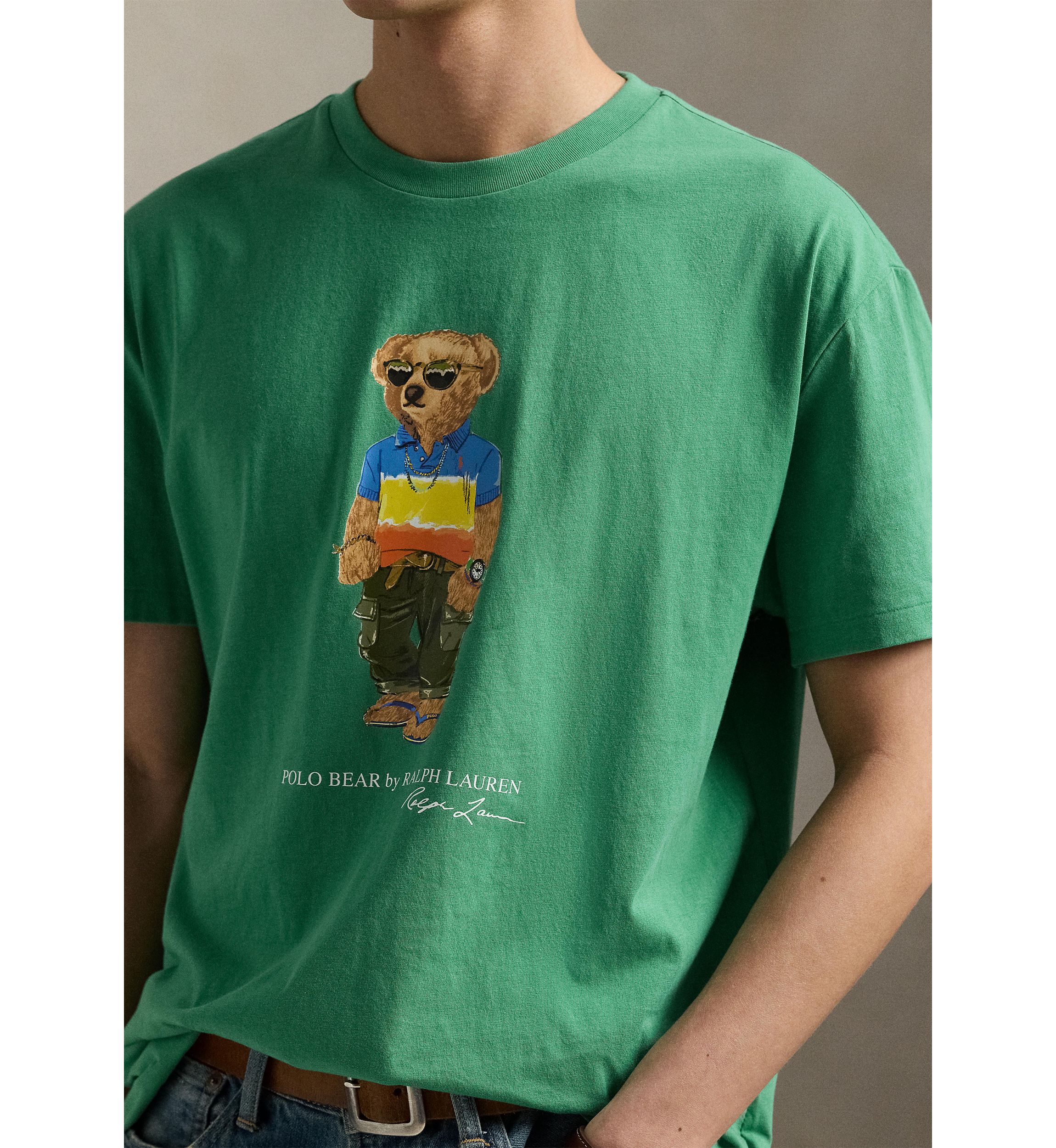 Classic Fit Polo Bear Jersey T-Shirt