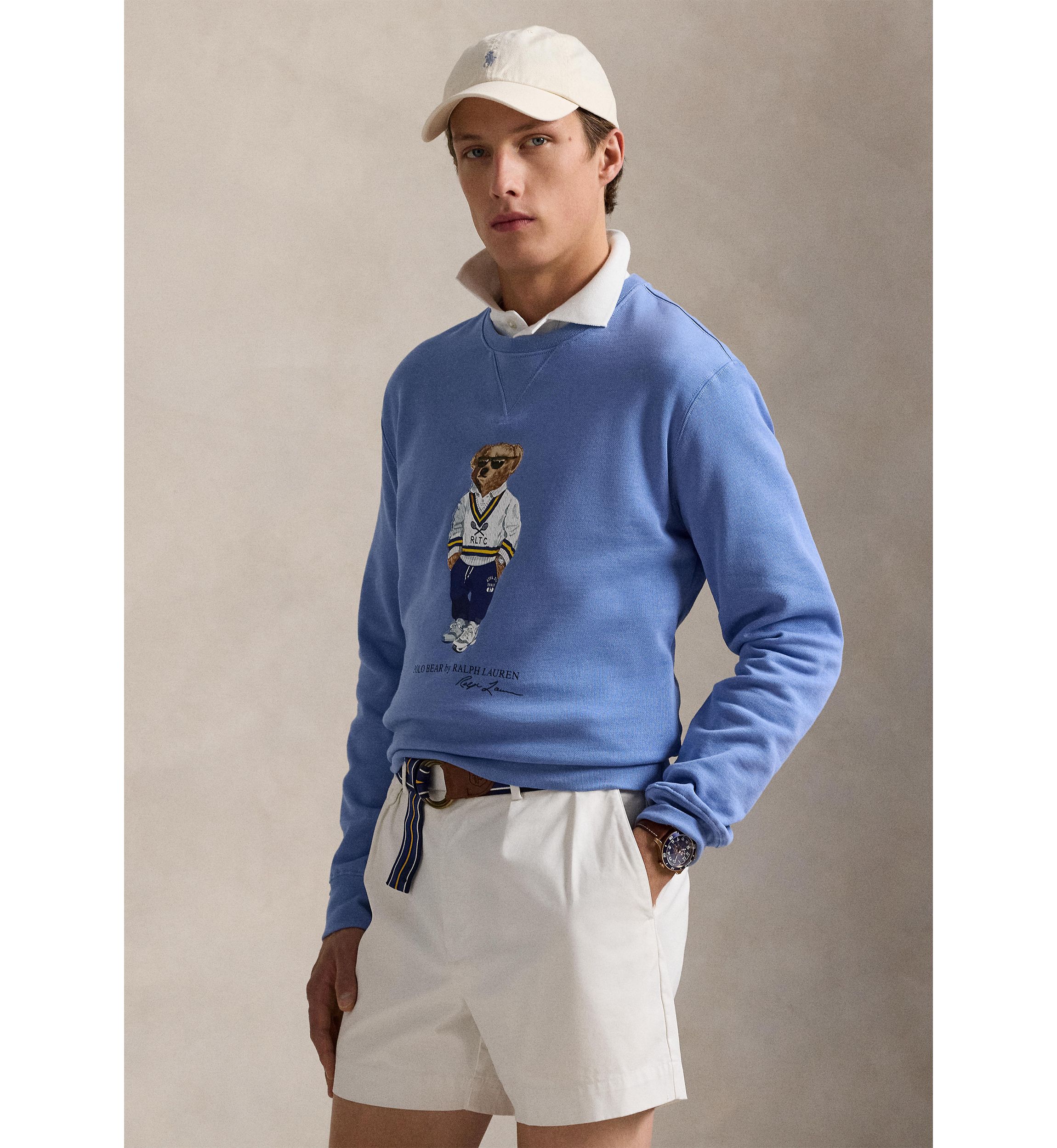 Polo Bear Fleece Sweatshirt