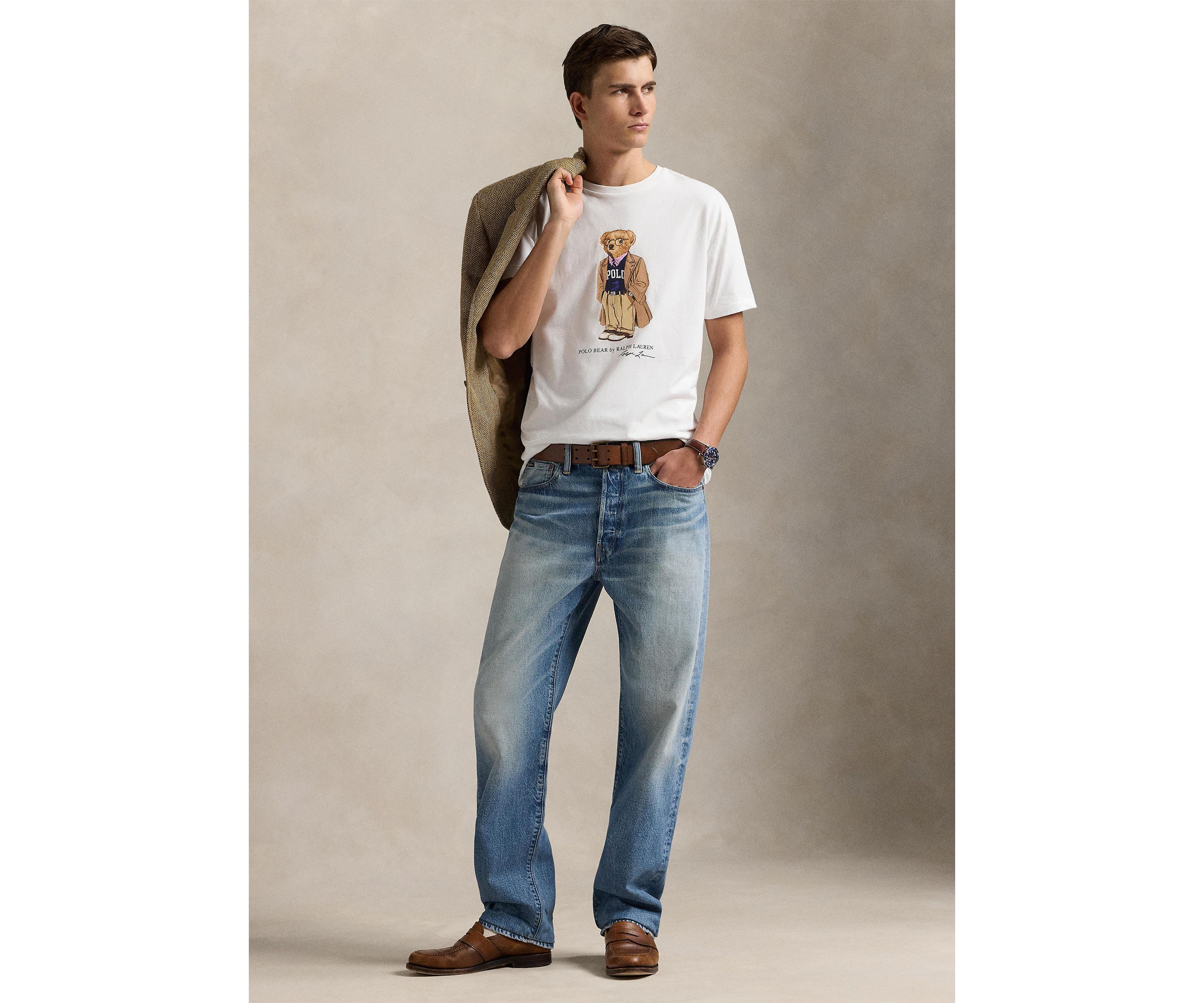Classic Fit Polo Bear Jersey T-Shirt