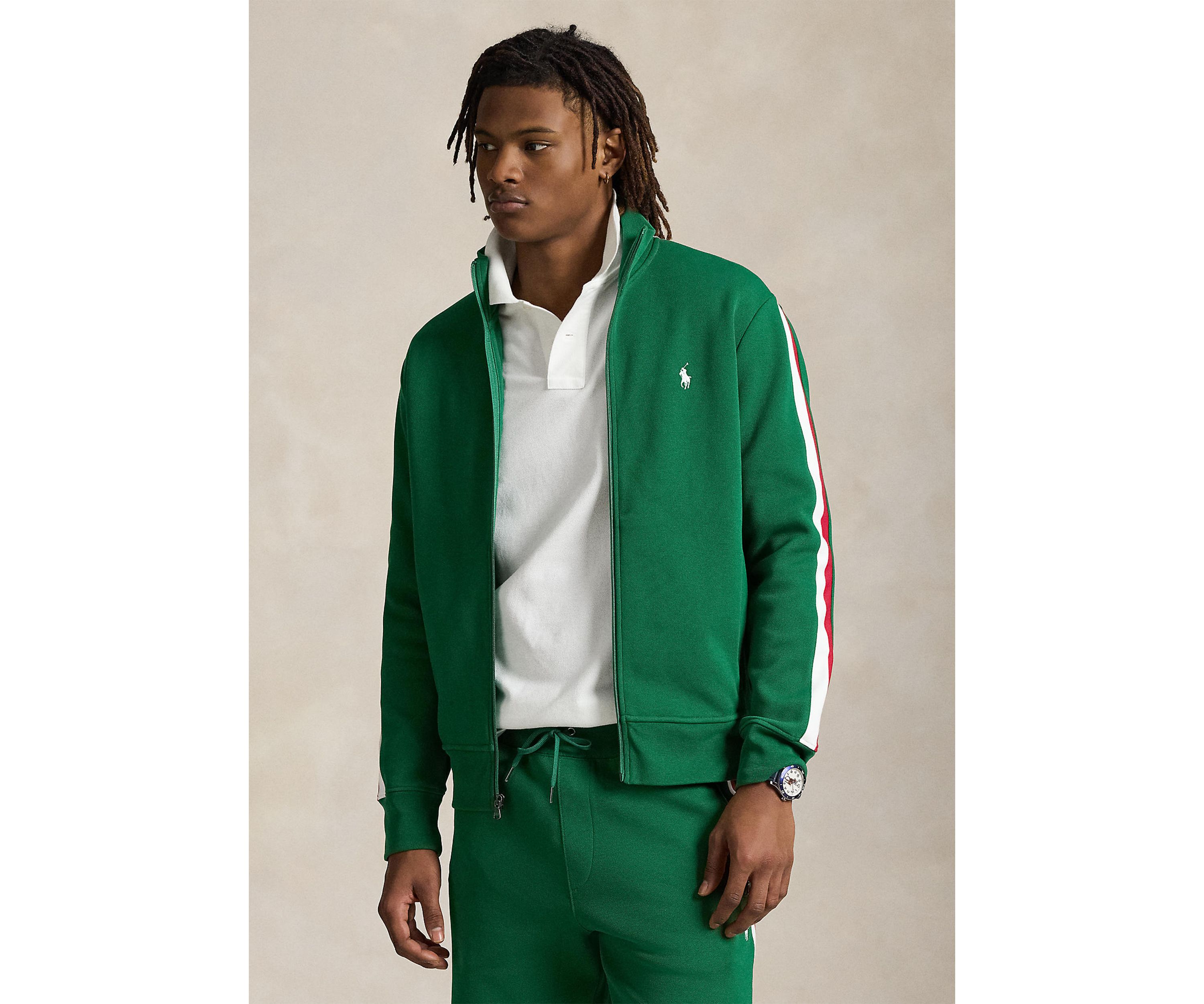Double Knit Track Jacket