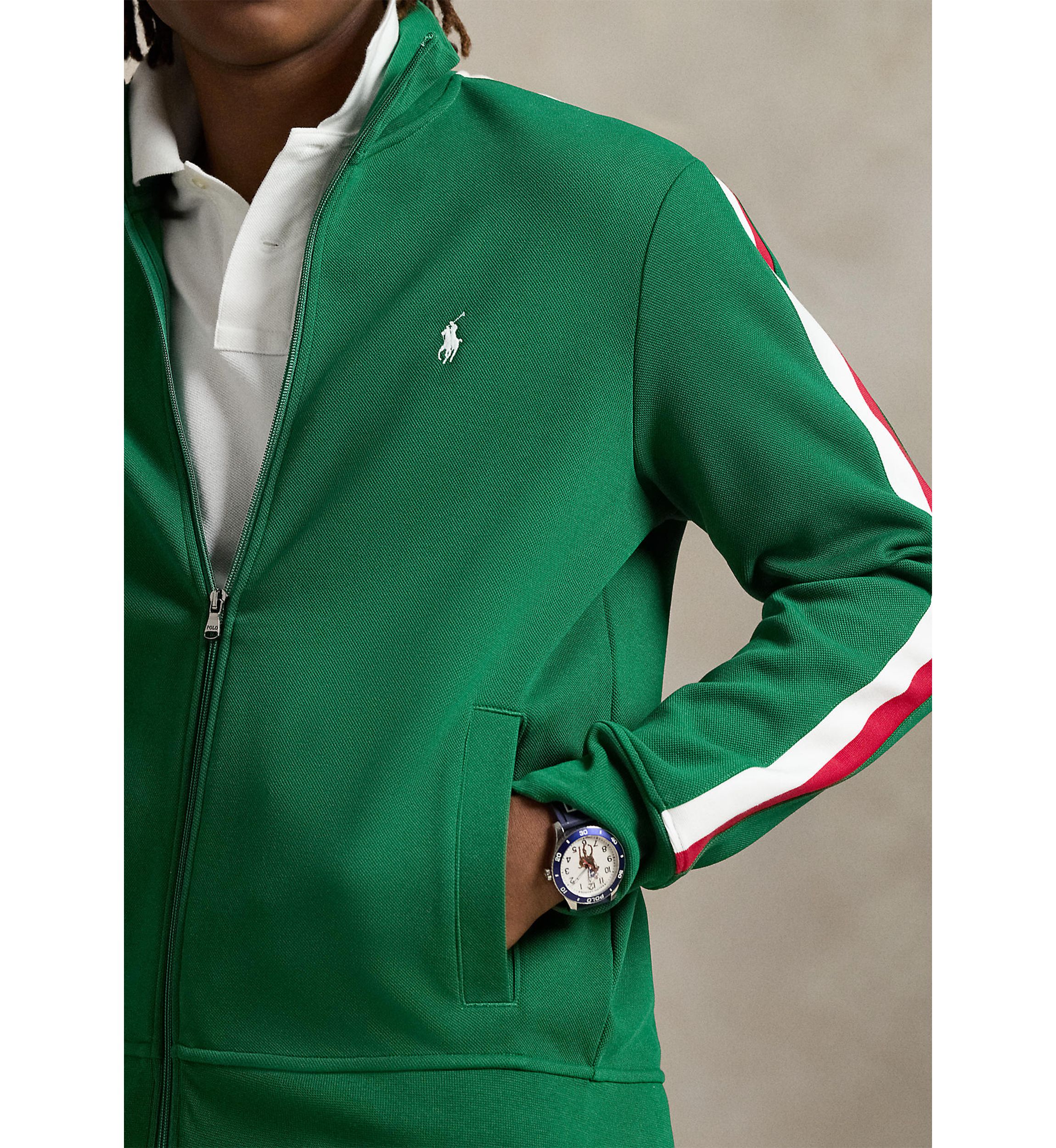Double Knit Track Jacket