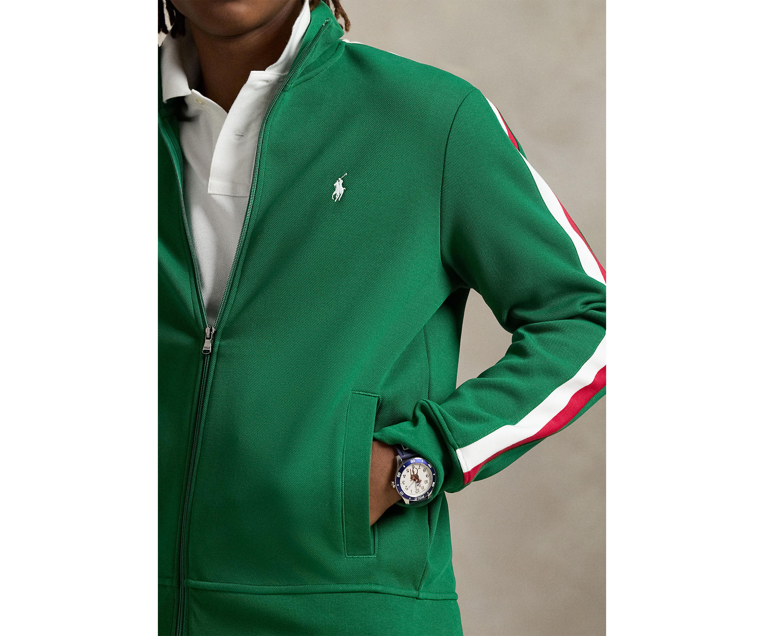 Double Knit Track Jacket