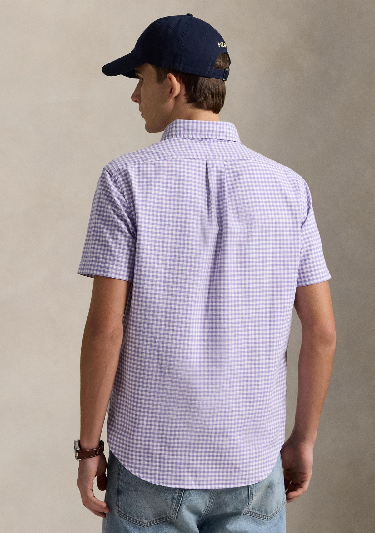 Classic Fit Gingham Oxford Shirt