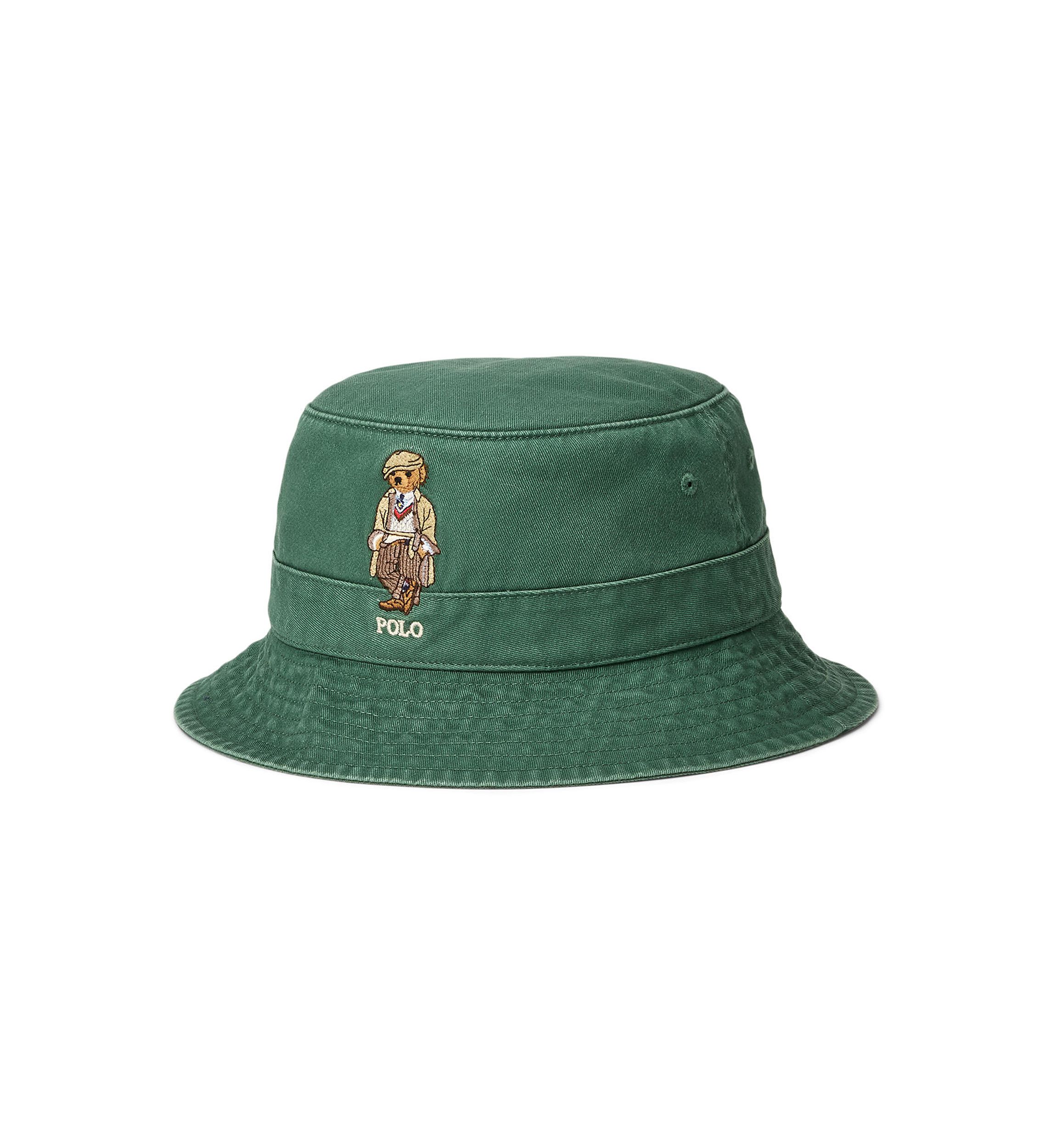 Polo Bear Twill Bucket Hat
