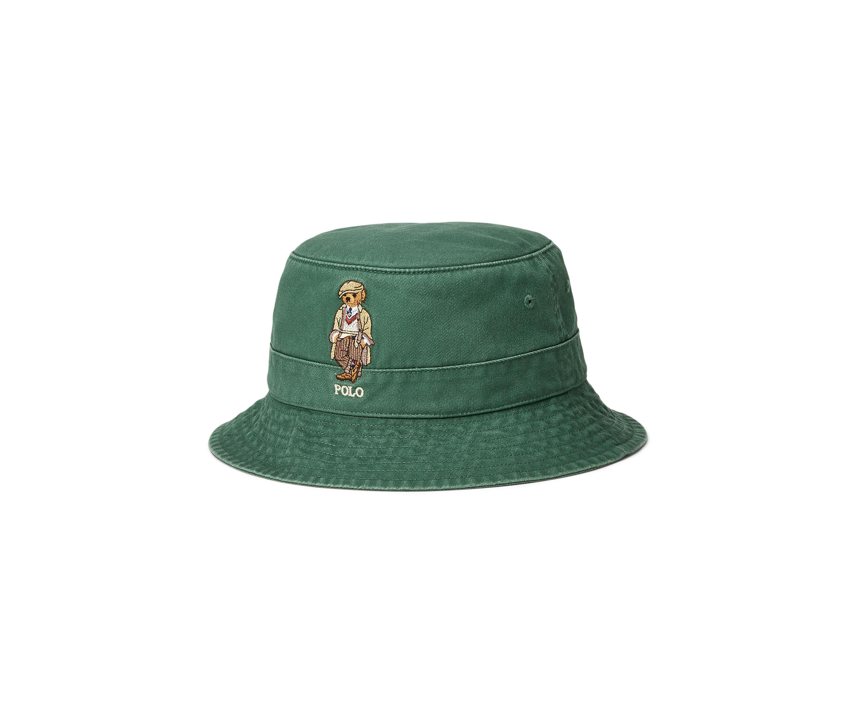 Polo Bear Twill Bucket Hat