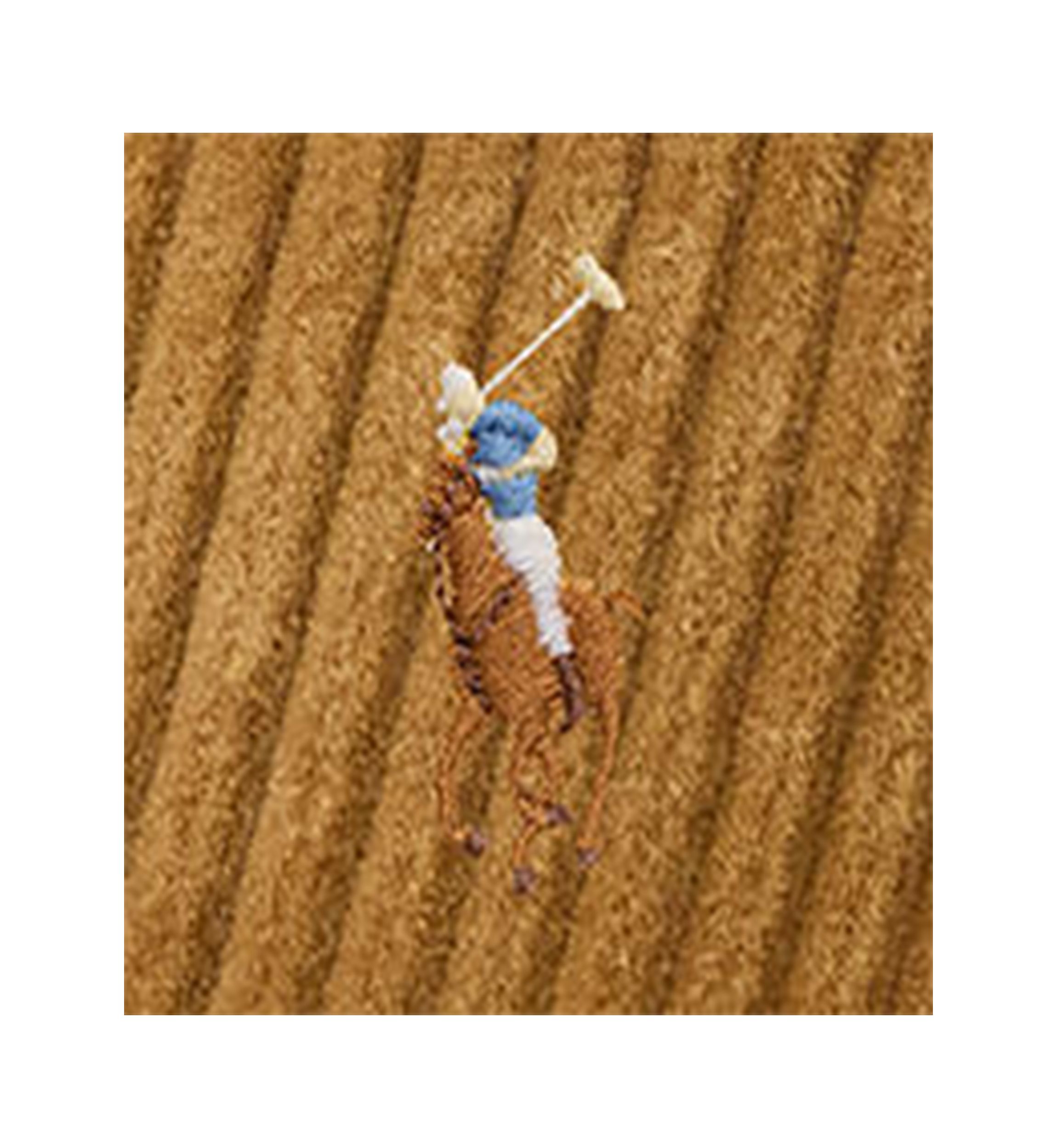 Duck-Embroidered Corduroy Ball Cap