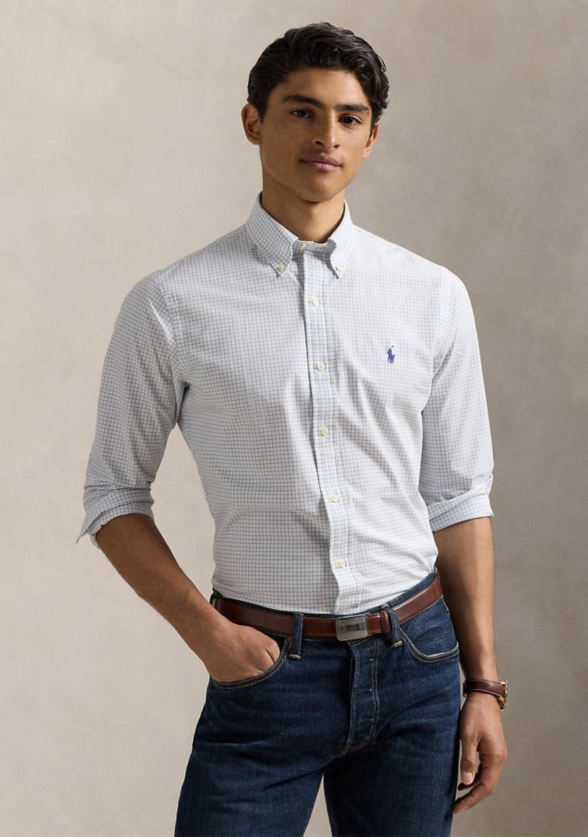 Classic Fit Stretch Poplin Shirt