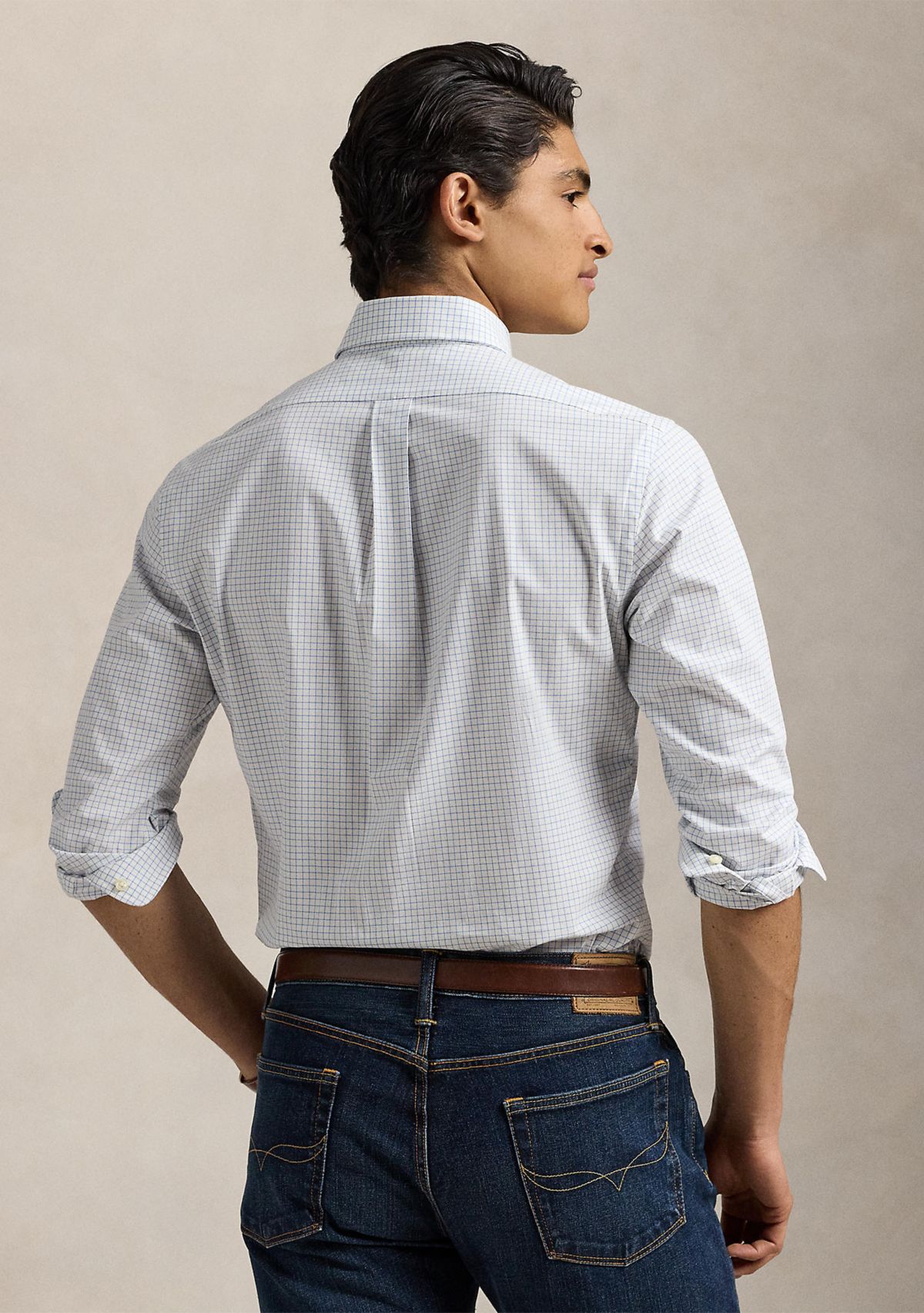 Classic Fit Stretch Poplin Shirt