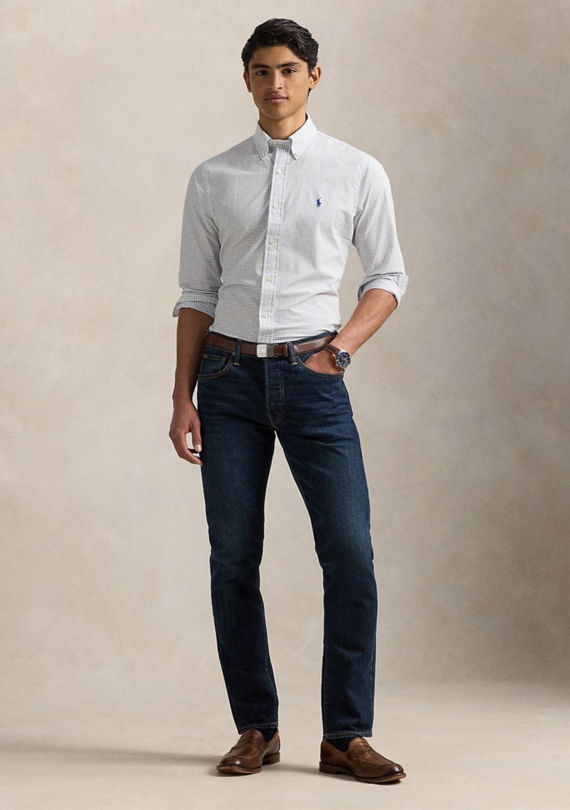 Classic Fit Stretch Poplin Shirt