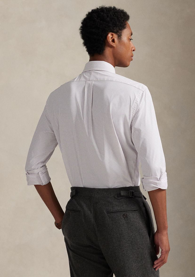 Mens Long Sleeve Oxford Shirt