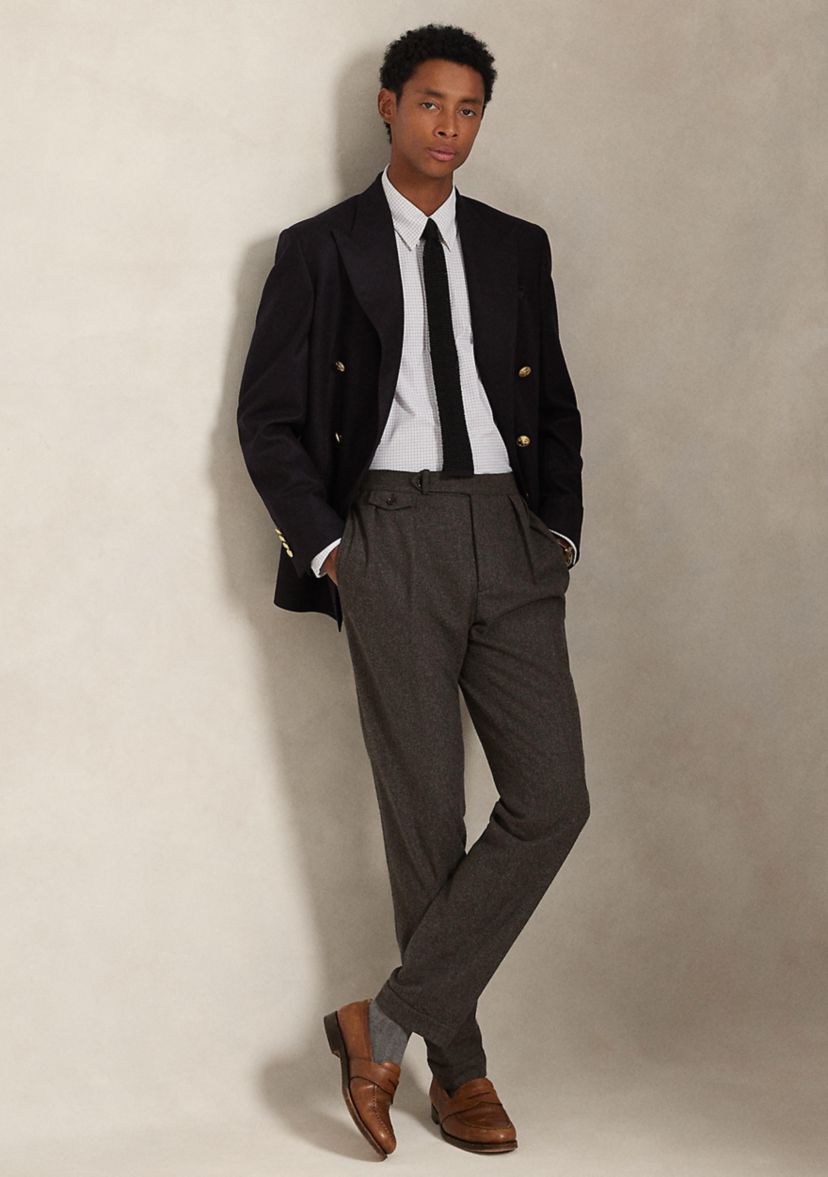 Mens Long Sleeve Oxford Shirt