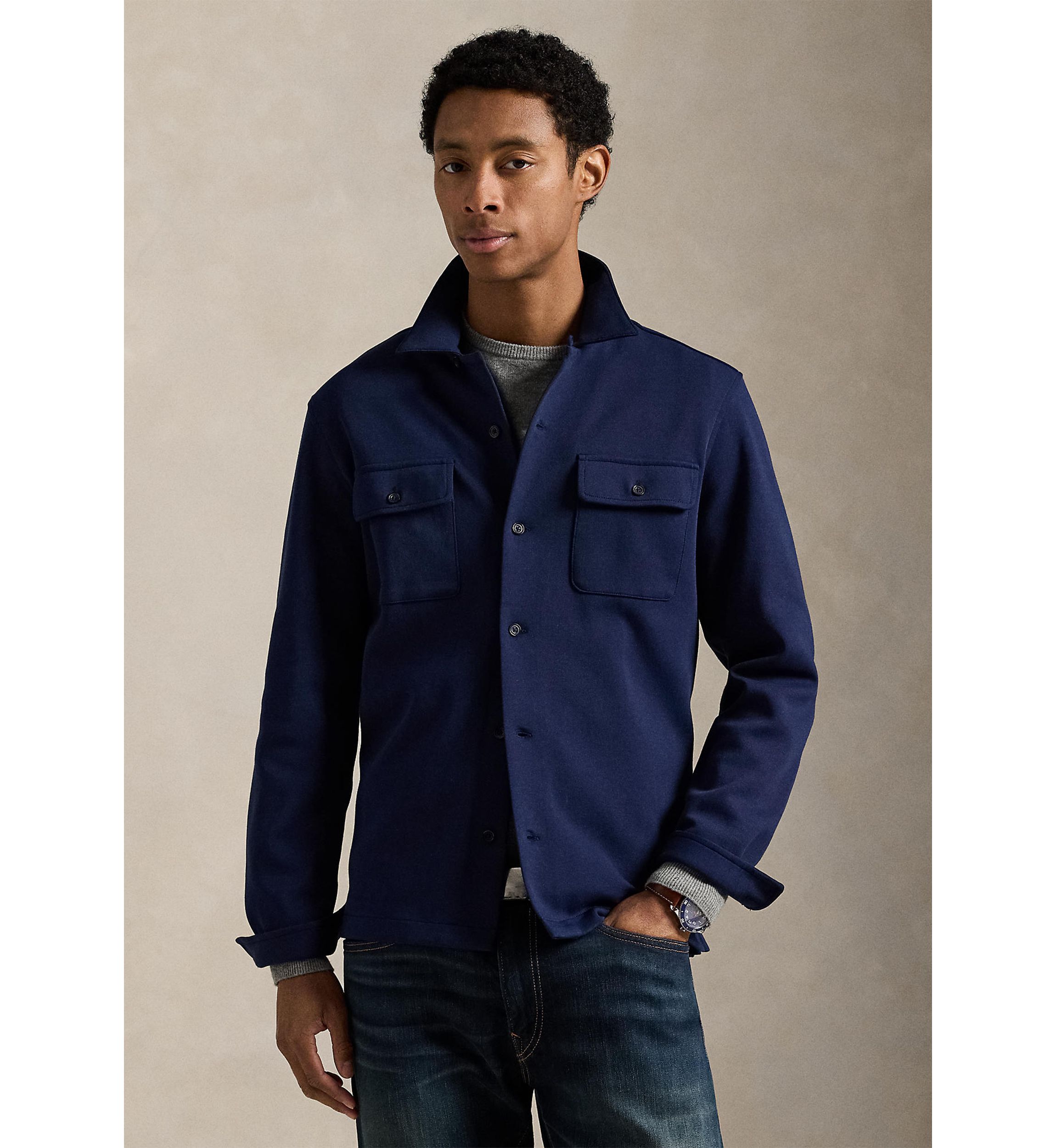 Polo Ralph Lauren Double-Knit Camp Shirt | Belk