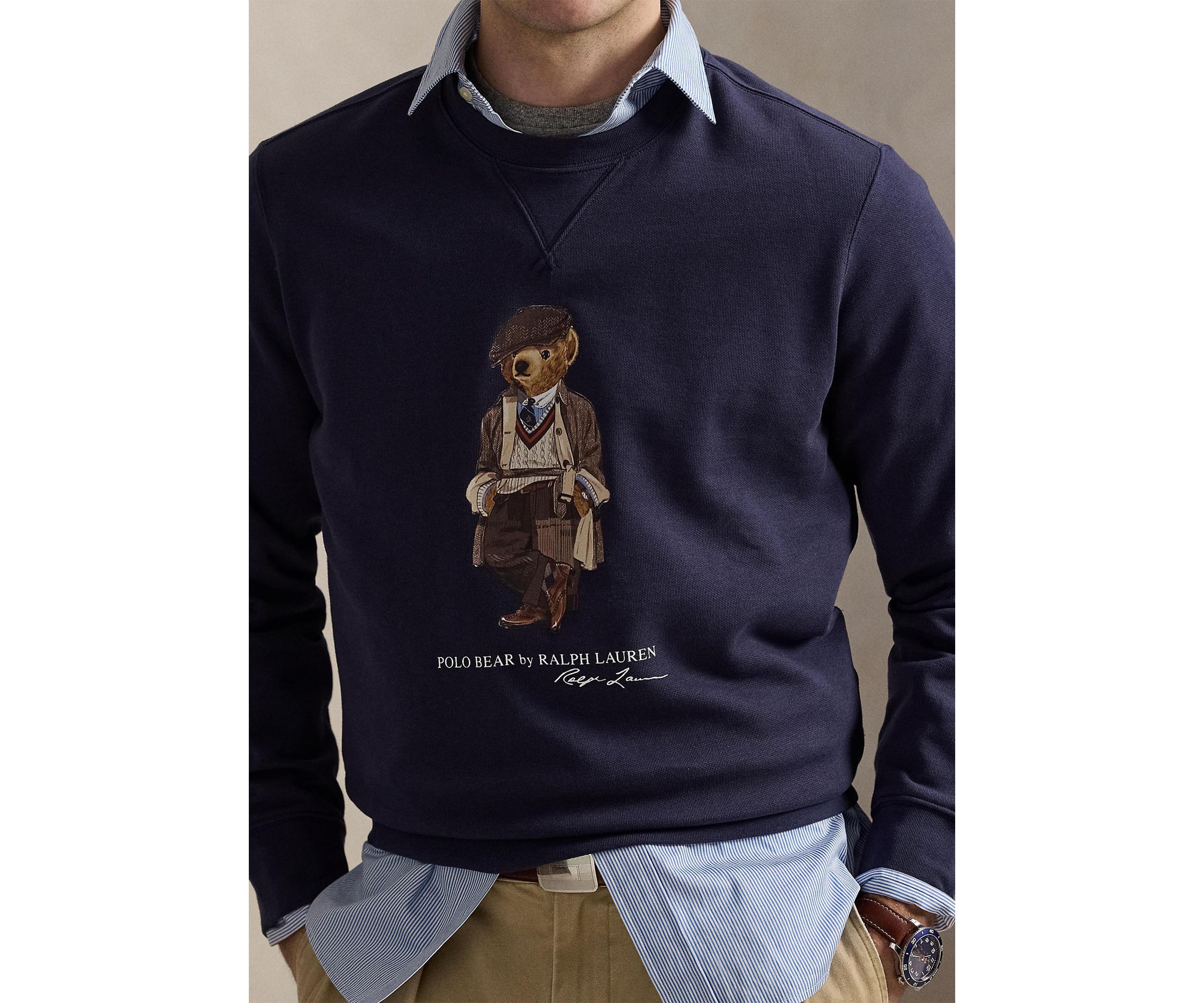 Polo Bear Fleece Sweatshirt