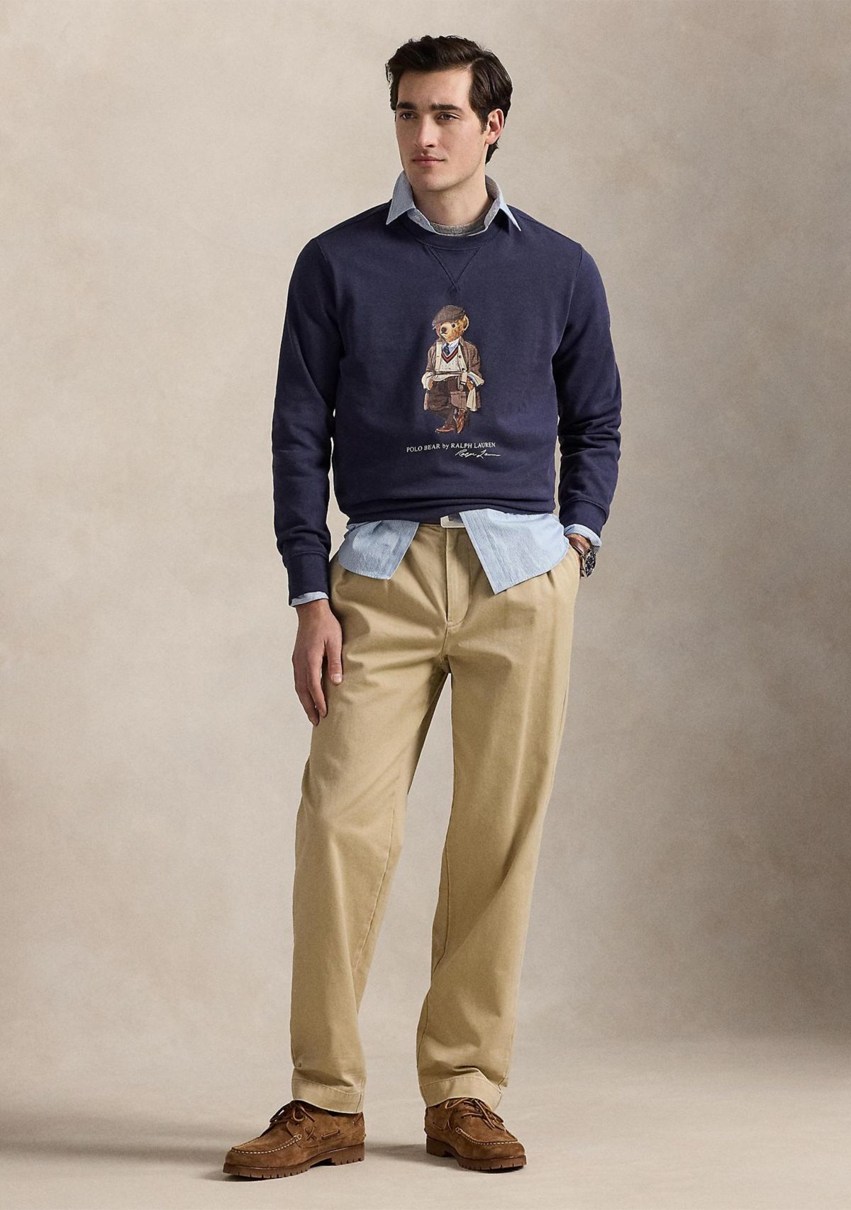 Polo Bear Fleece Sweatshirt