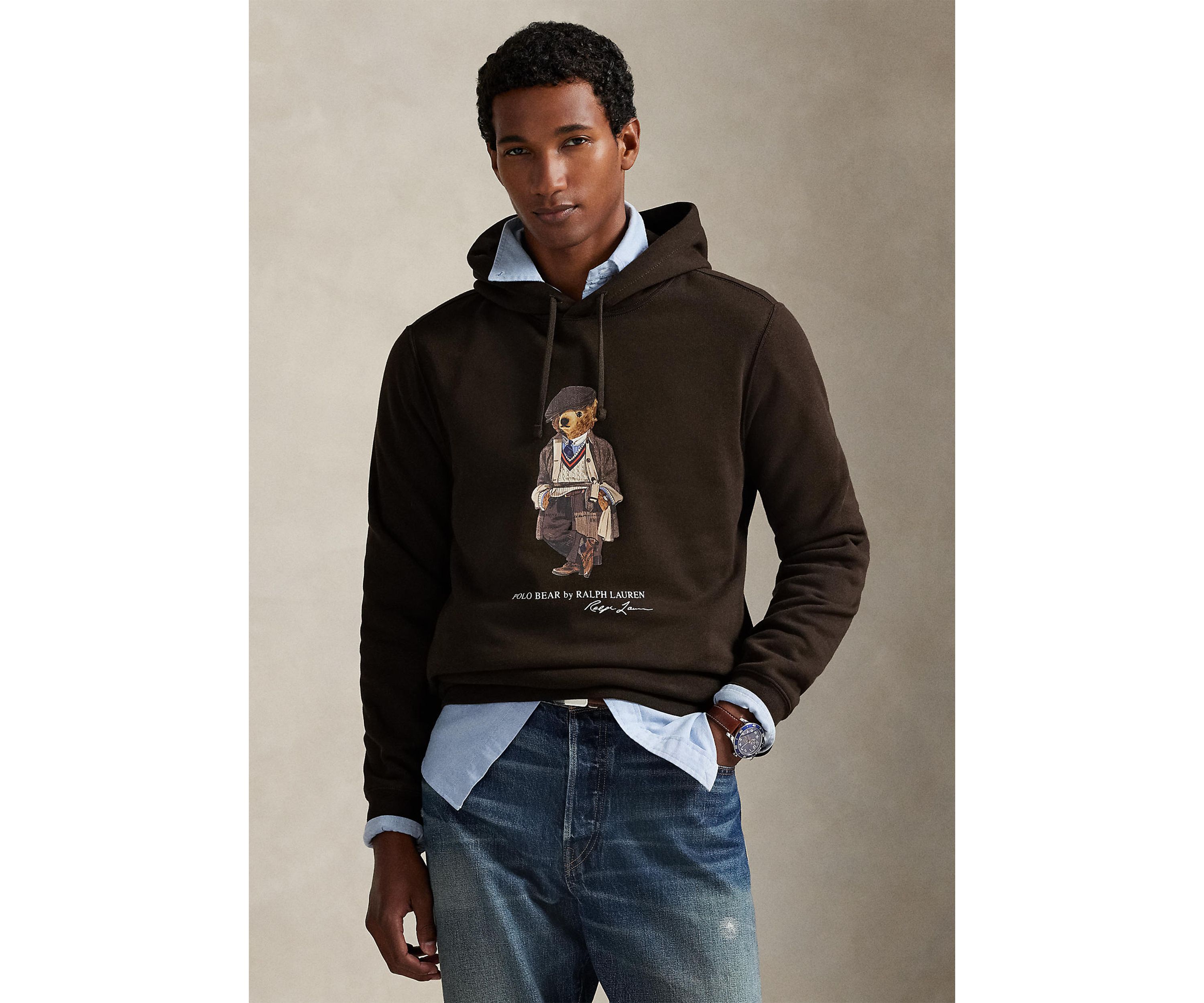 Polo Bear Fleece Hoodie