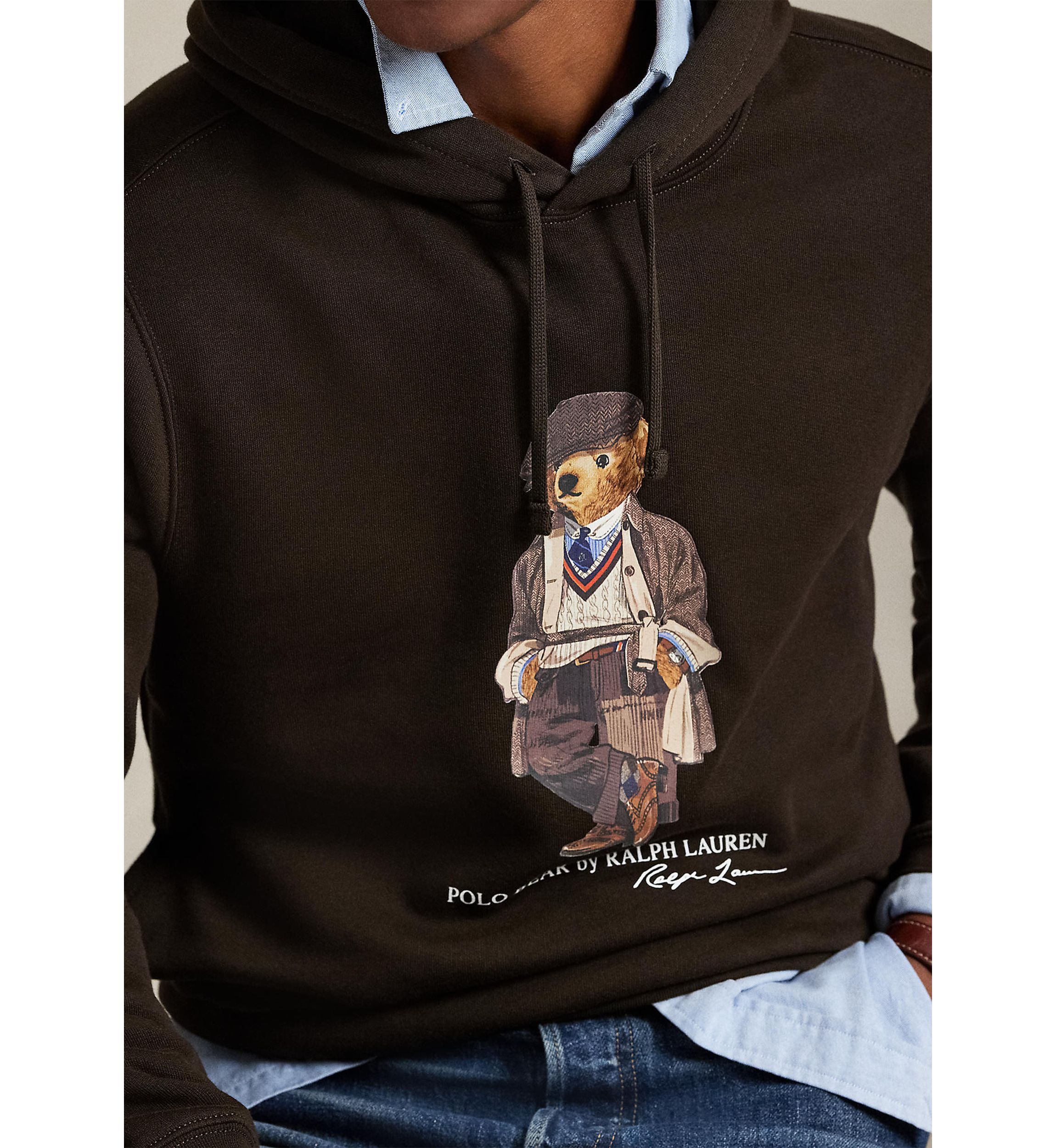 Polo Bear Fleece Hoodie