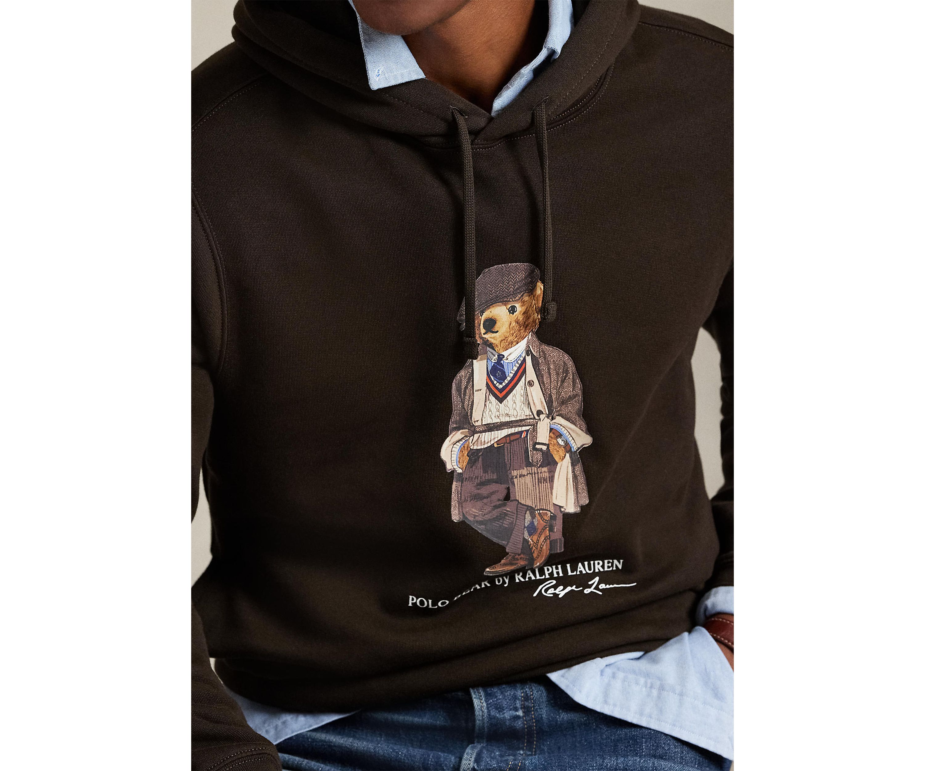 Polo Bear Fleece Hoodie