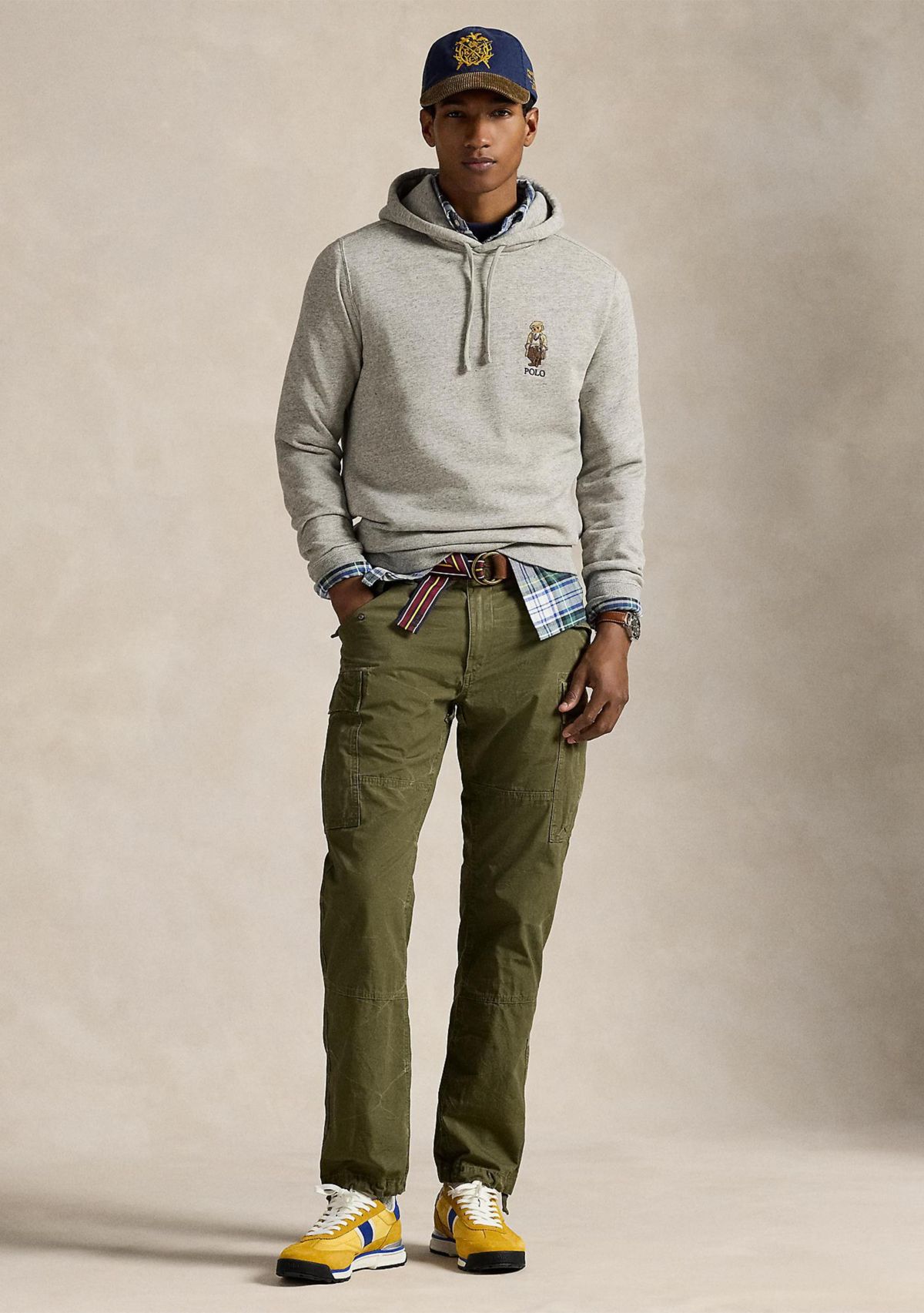 Polo Bear Fleece Hoodie