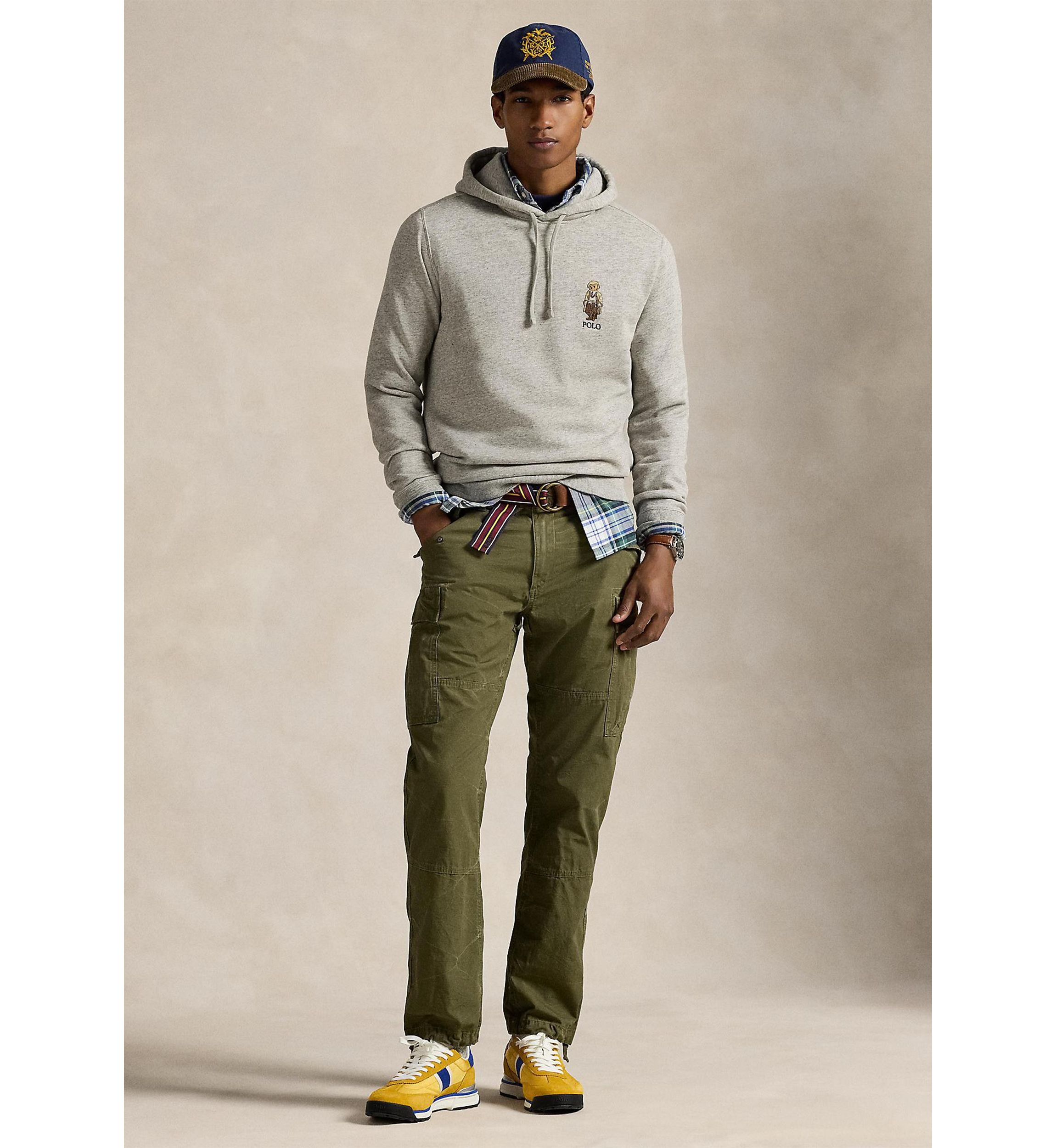 Polo Bear Fleece Hoodie
