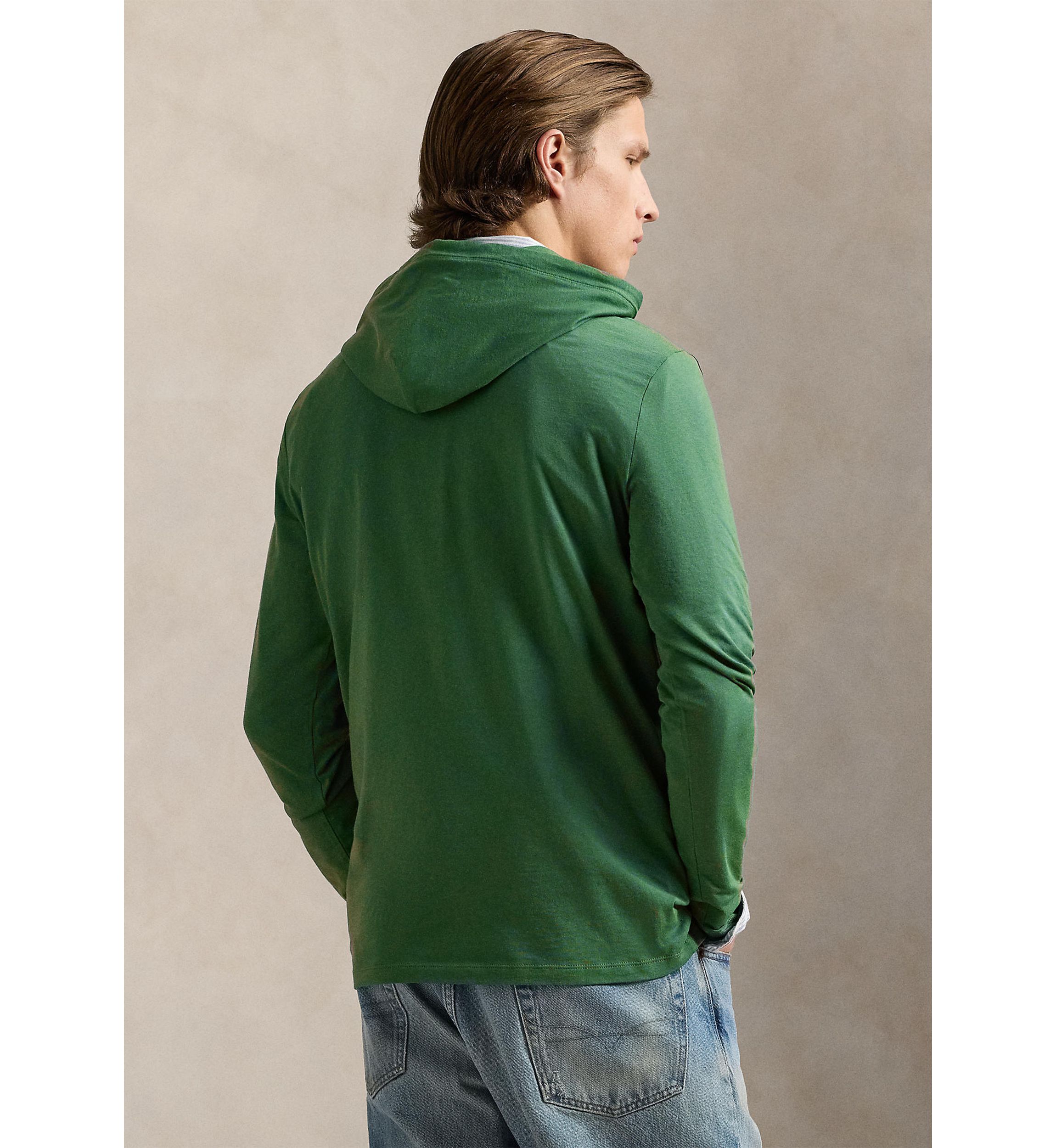 Polo Bear Jersey Hooded T-Shirt