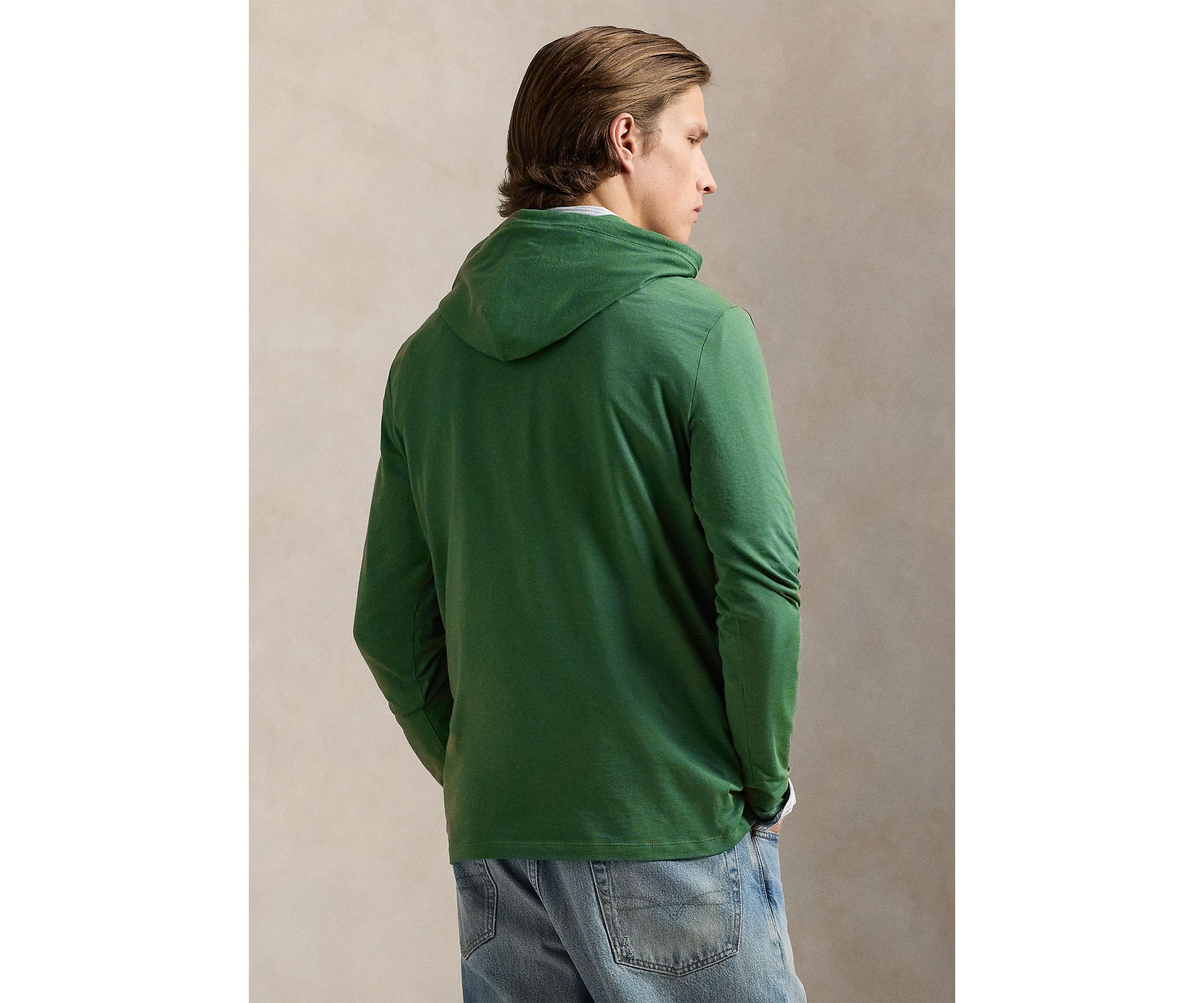 Polo Bear Jersey Hooded T-Shirt