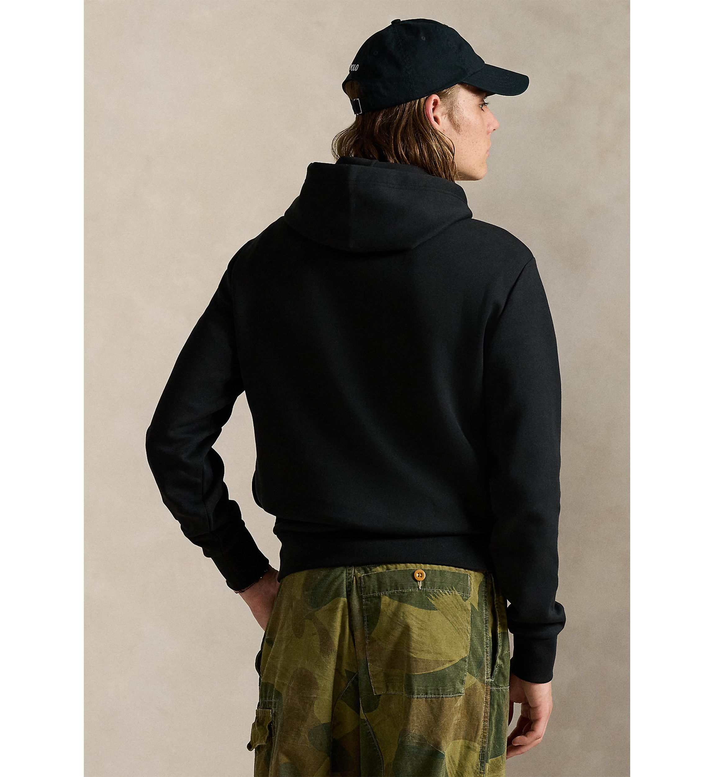 Camo Big Pony Double-Knit Hoodie