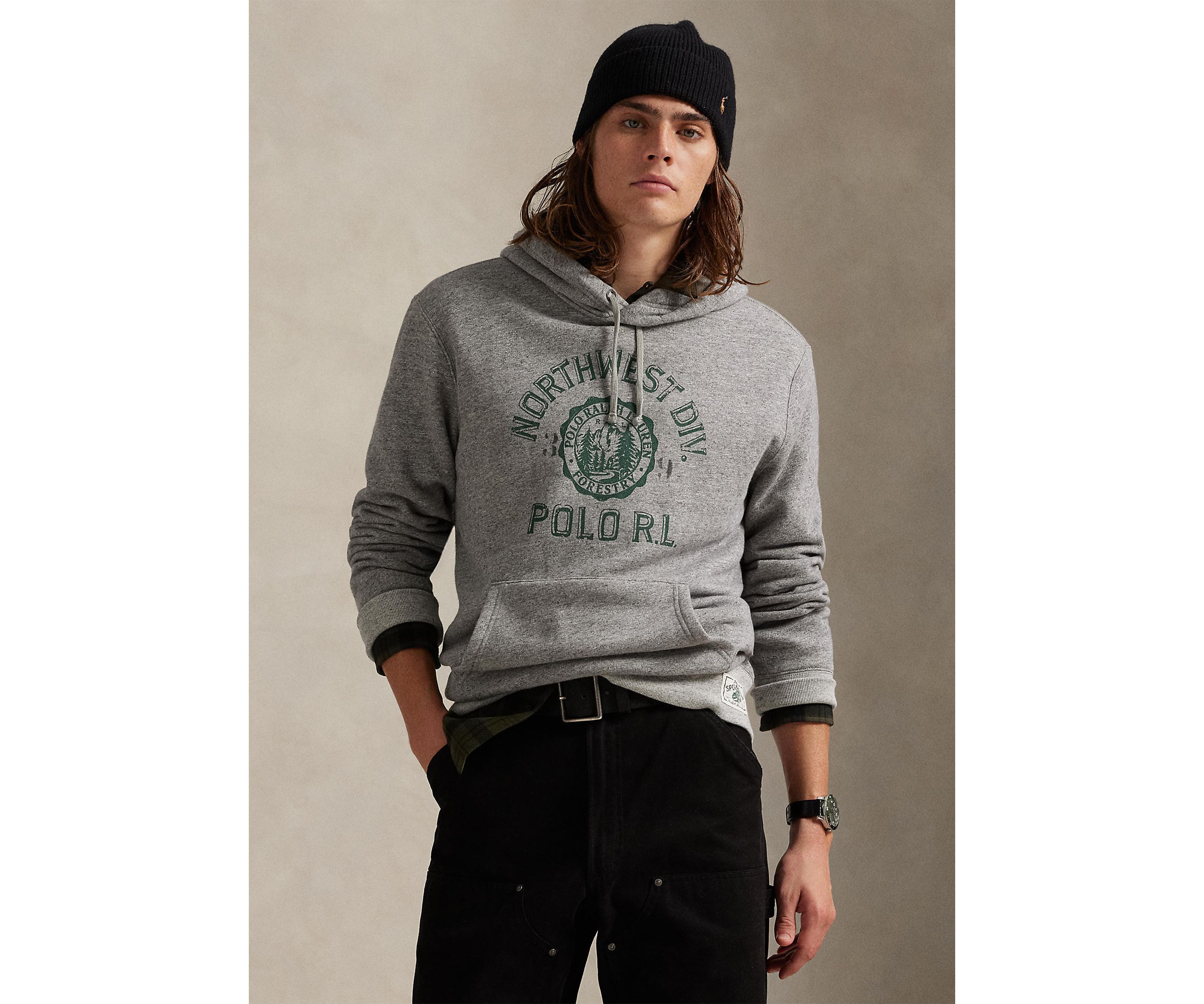 Fleece Graphic Hoodie