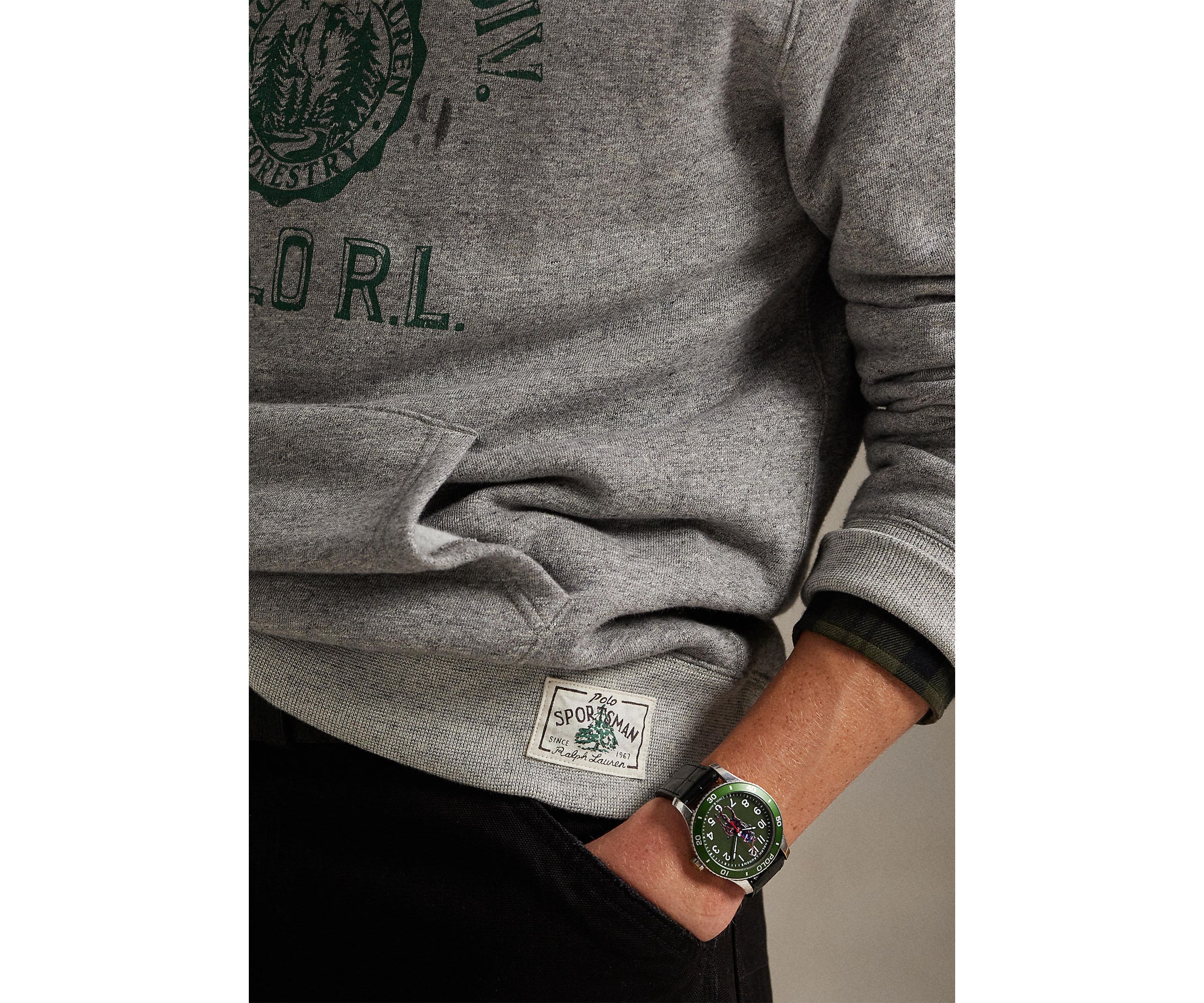Fleece Graphic Hoodie