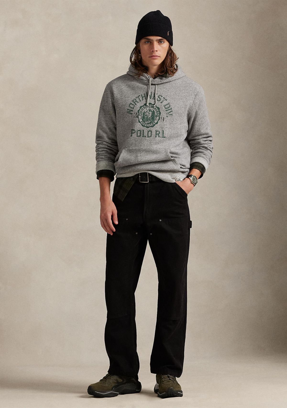 Fleece Graphic Hoodie