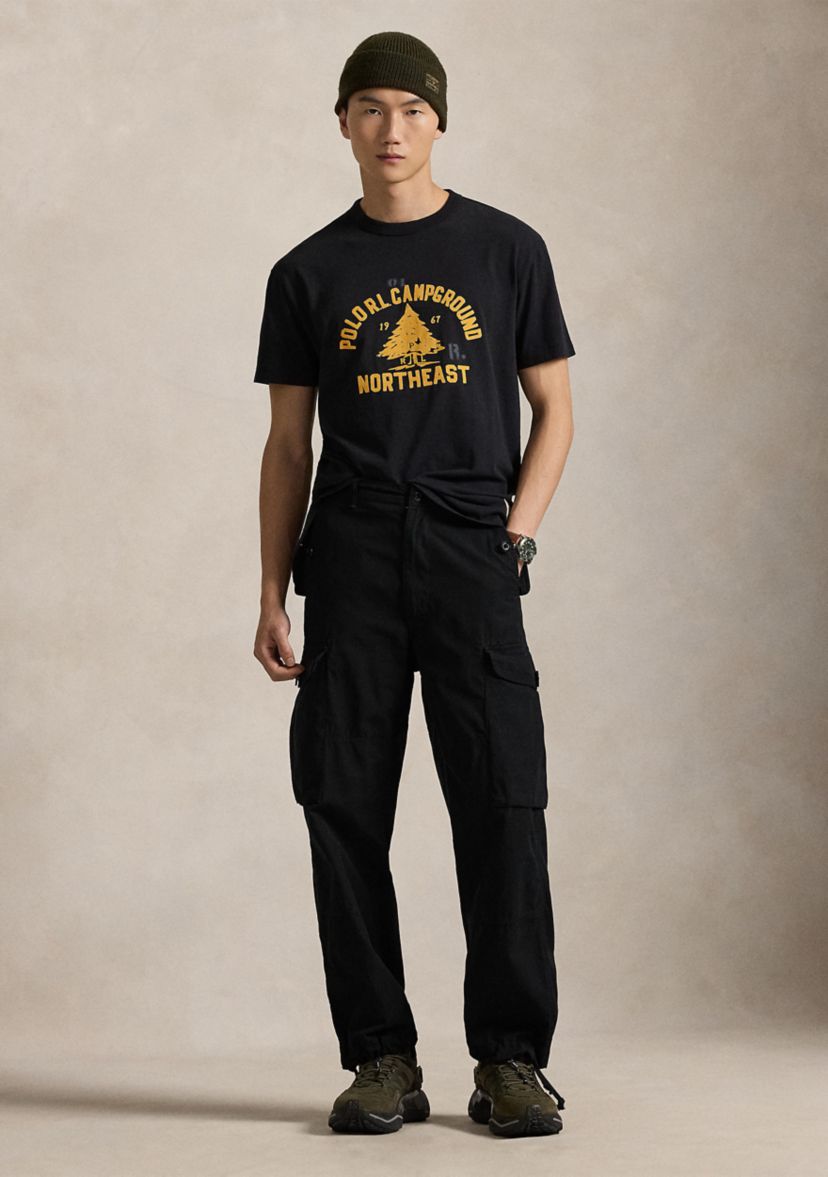 Mens Classic Fit Jersey Graphic T-Shirt