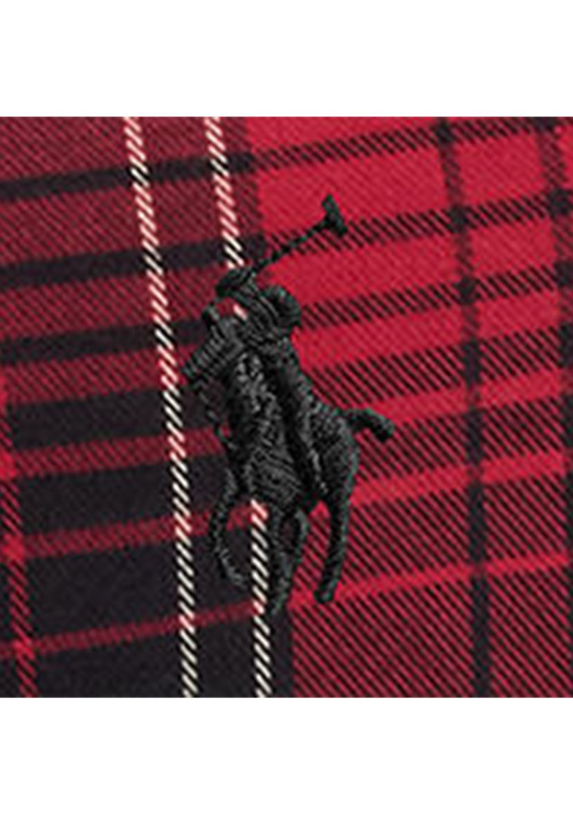 Mens Classic Fit Plaid Performance Camp Shirt