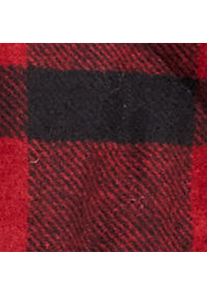 Mens Buffalo Check Wool-Blend Jacket