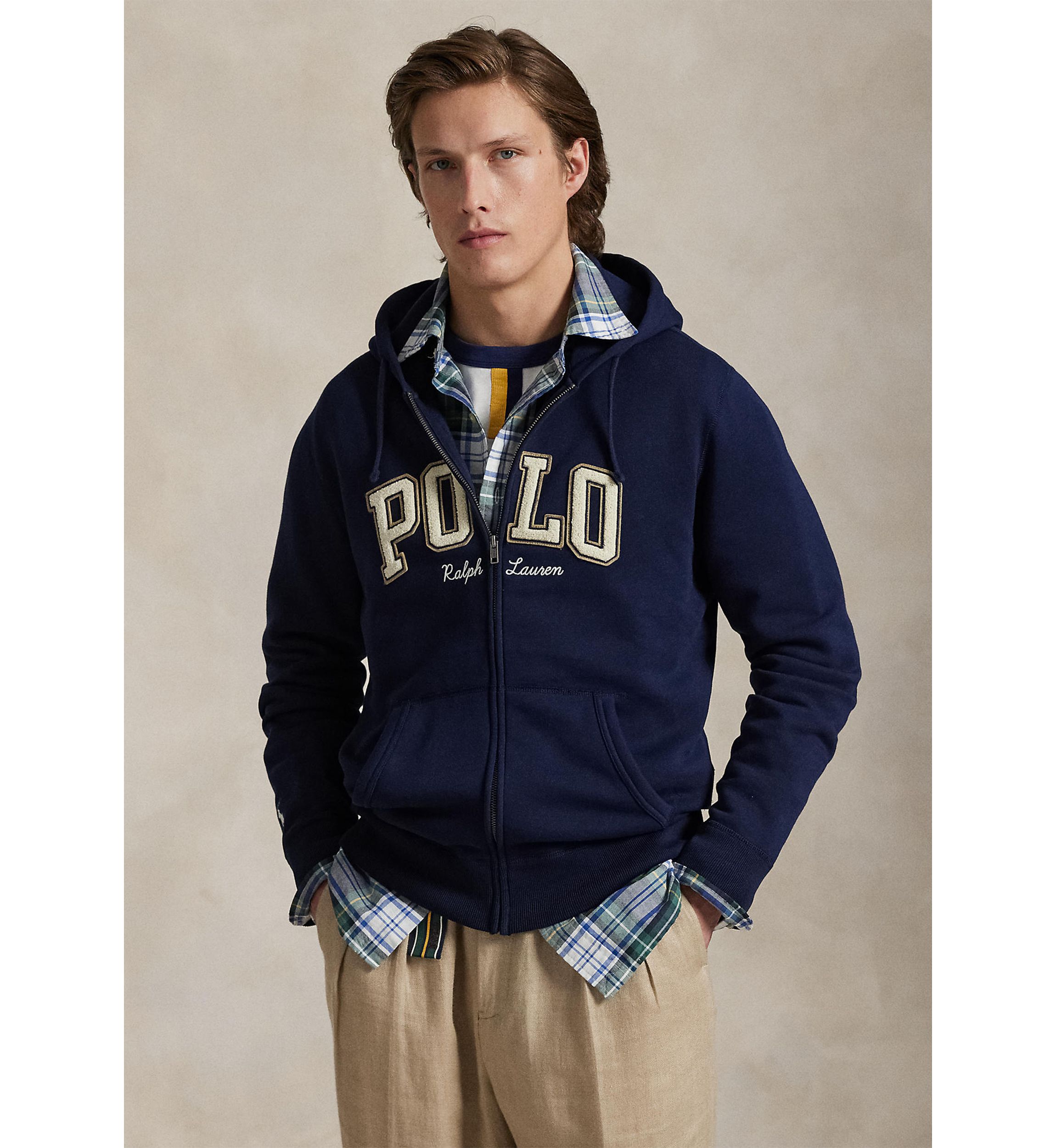 Logo Fleece Full-Zip Hoodie