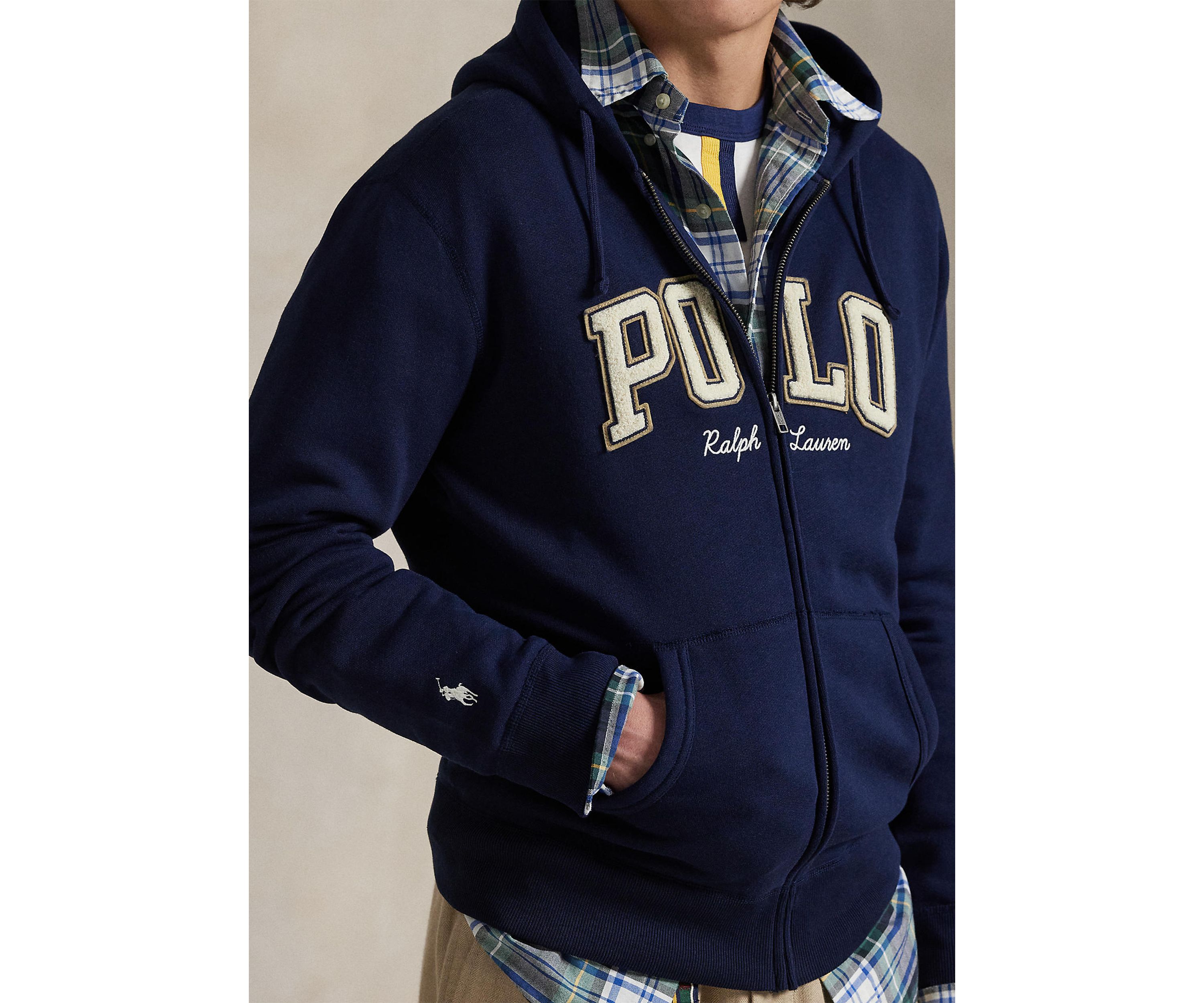 Logo Fleece Full-Zip Hoodie