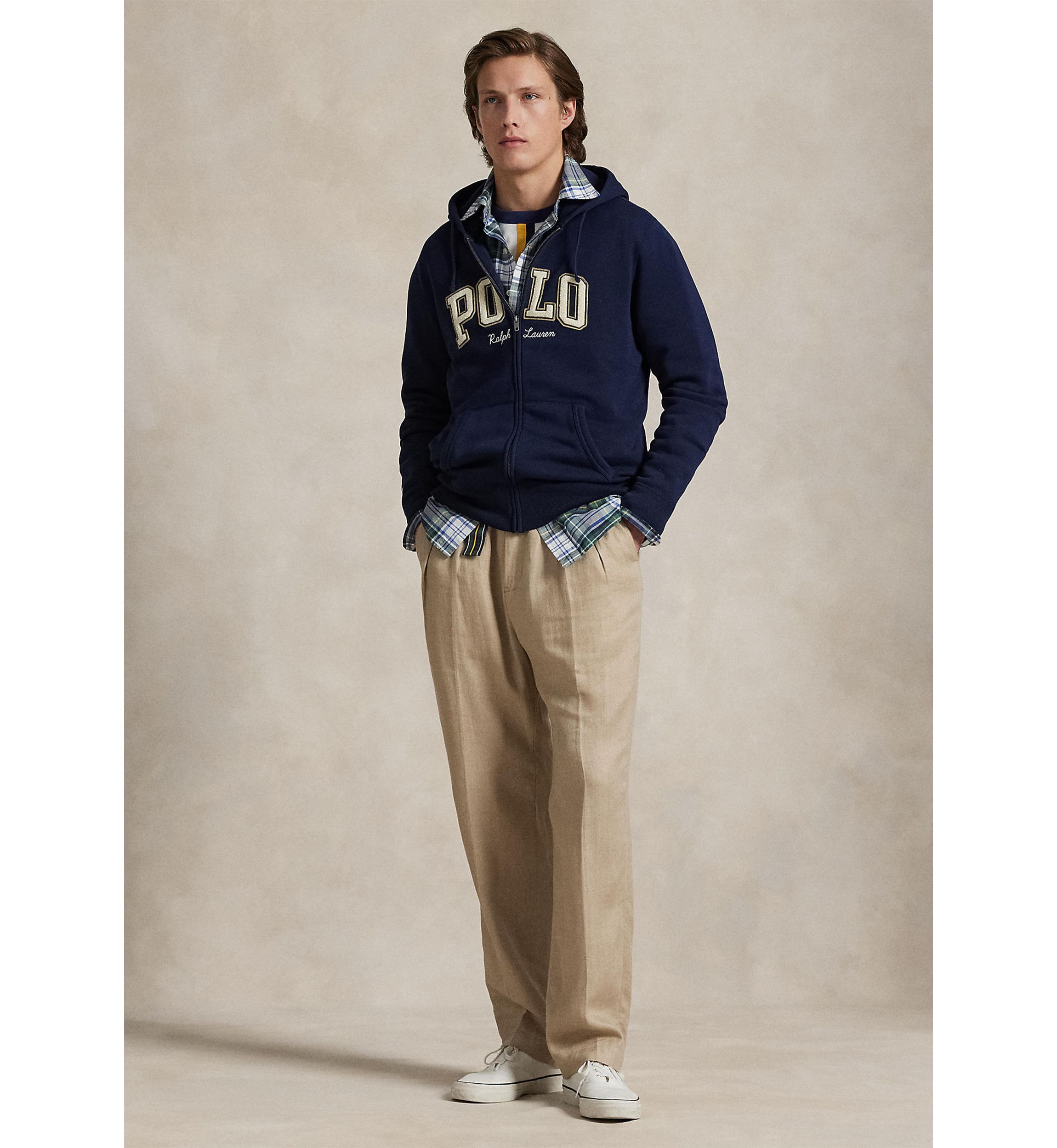Logo Fleece Full-Zip Hoodie
