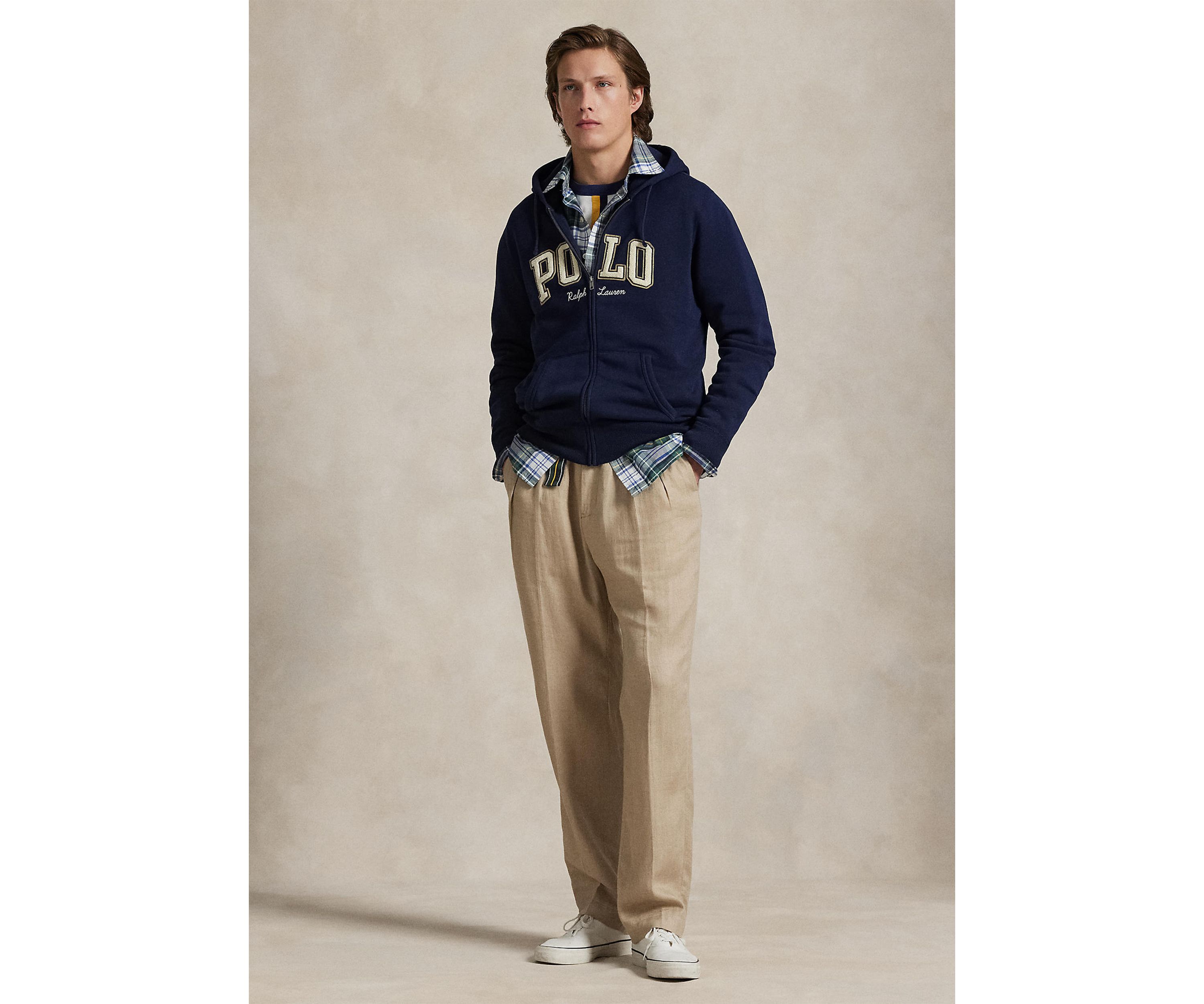 Logo Fleece Full-Zip Hoodie