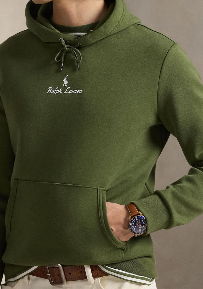 Logo Double-Knit Hoodie