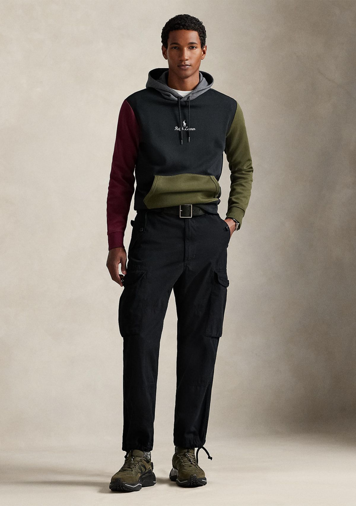 Logo Double-Knit Hoodie