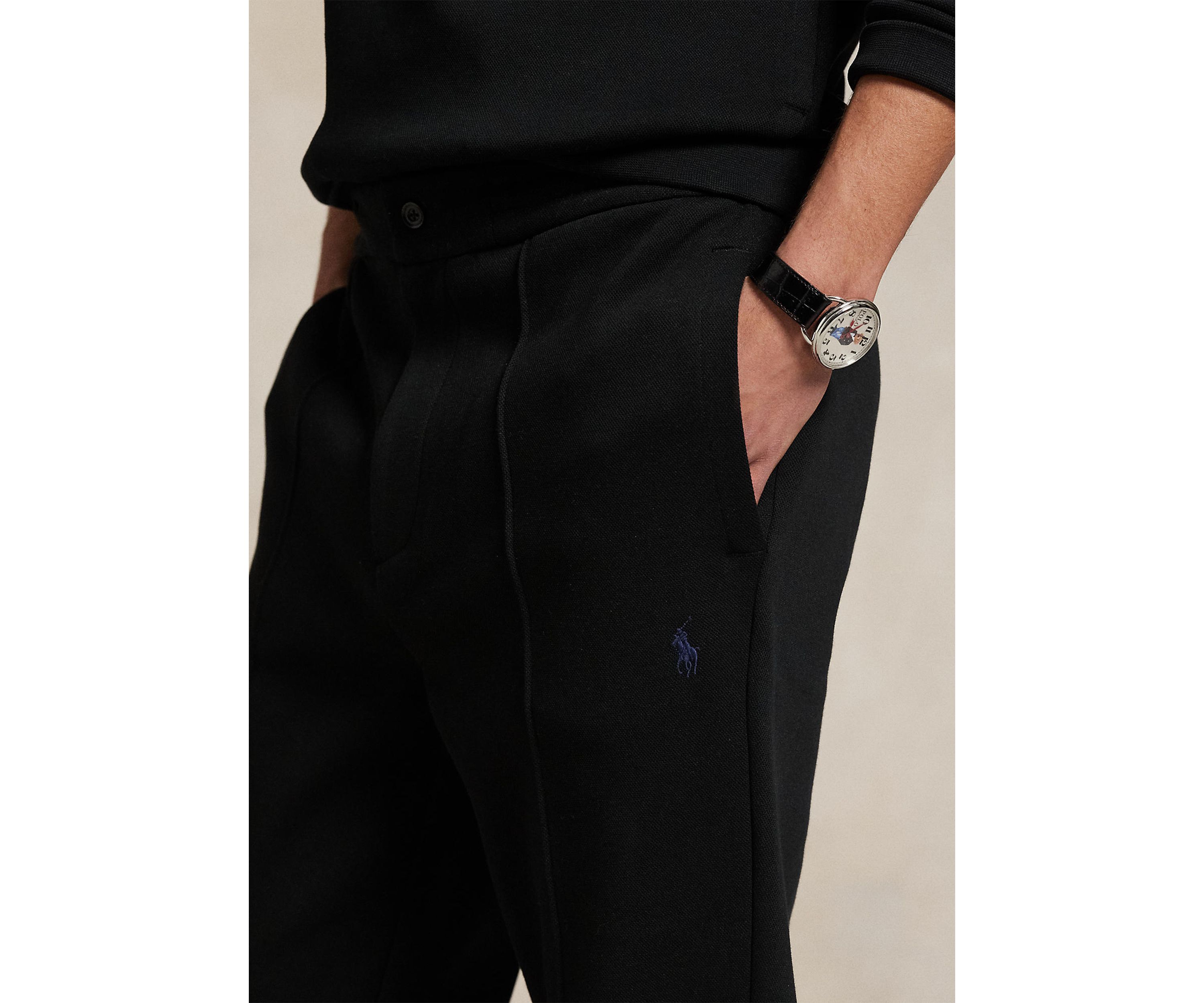 Double-Knit Jogger Pants