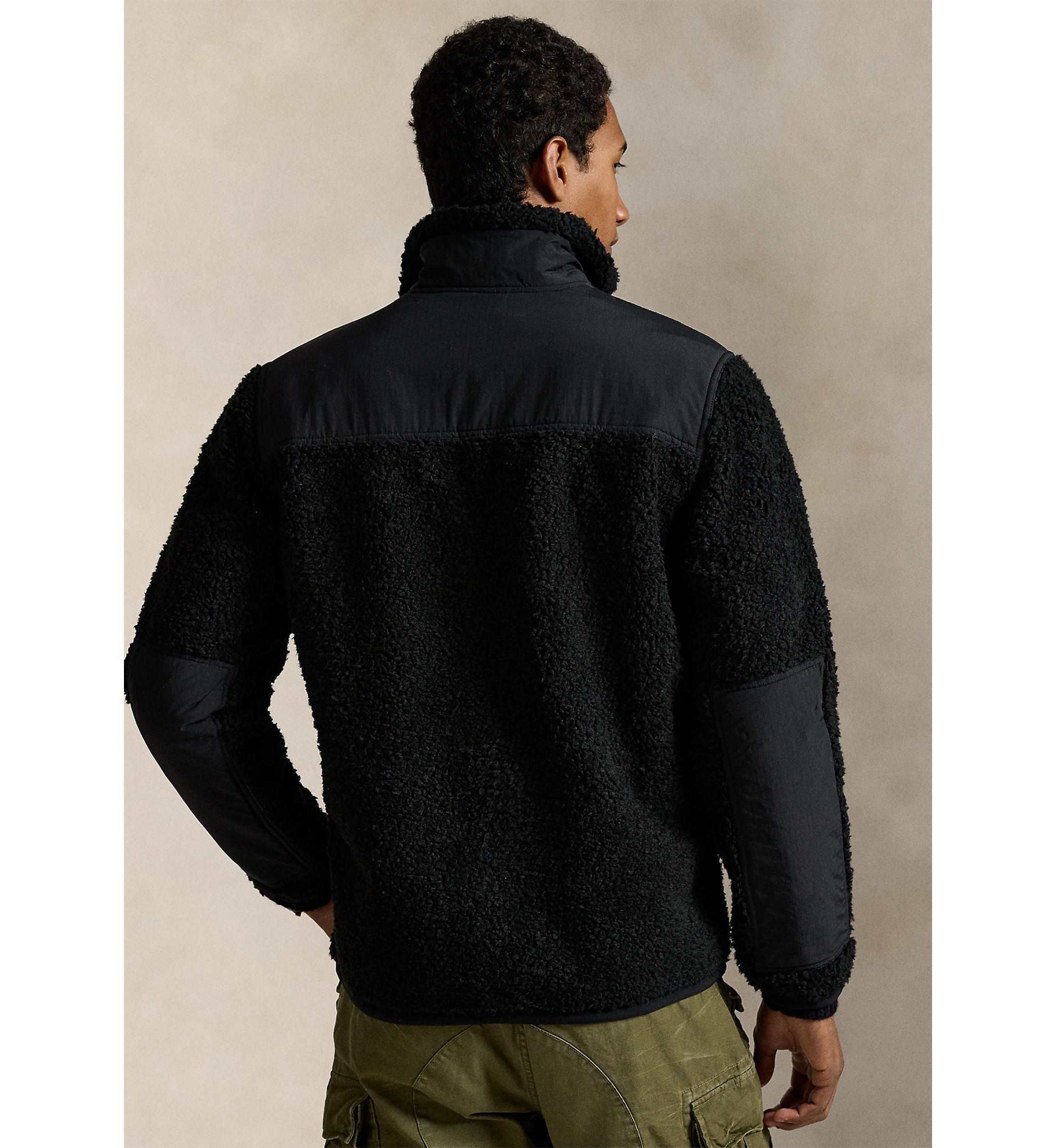 Hybrid Mock Neck Jacket