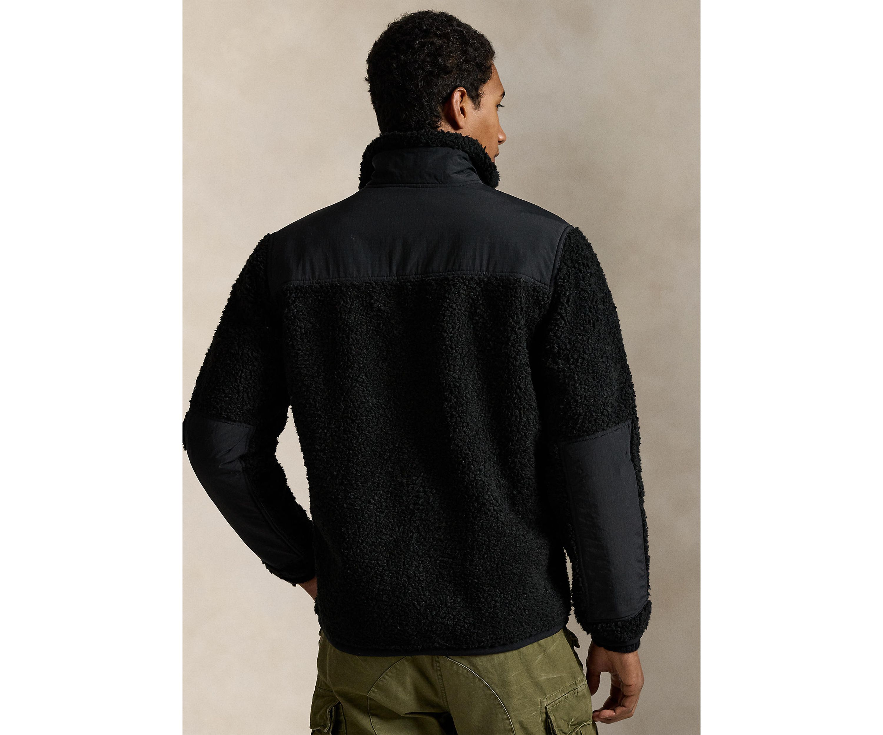 Hybrid Mock Neck Jacket