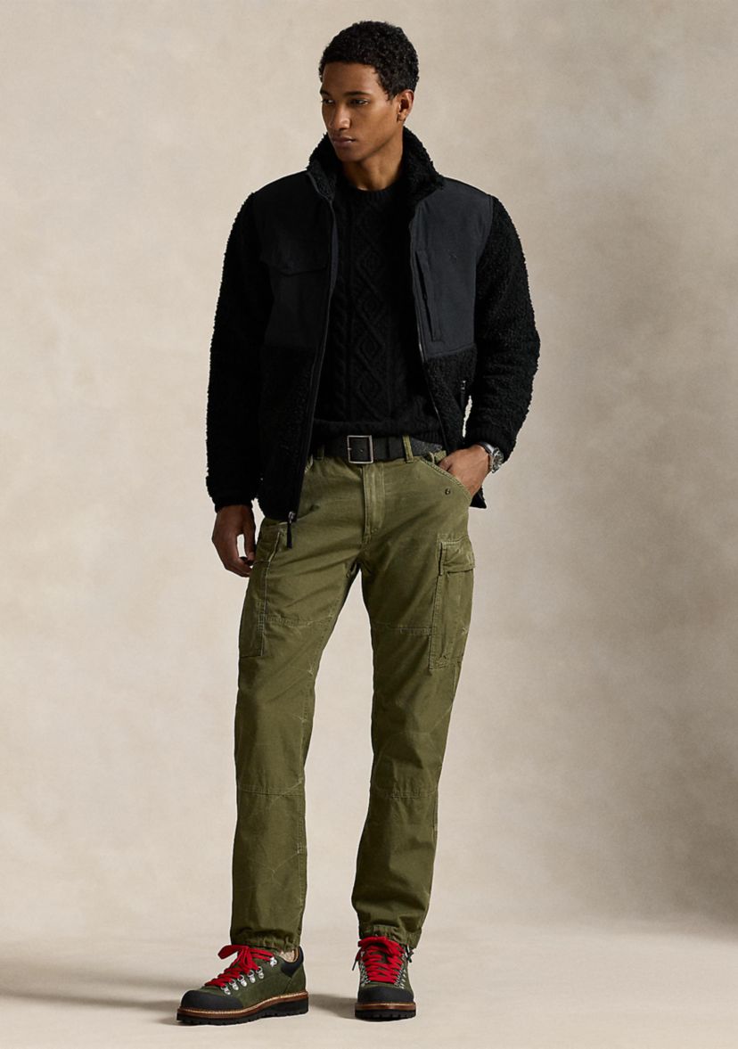 Hybrid Mock Neck Jacket