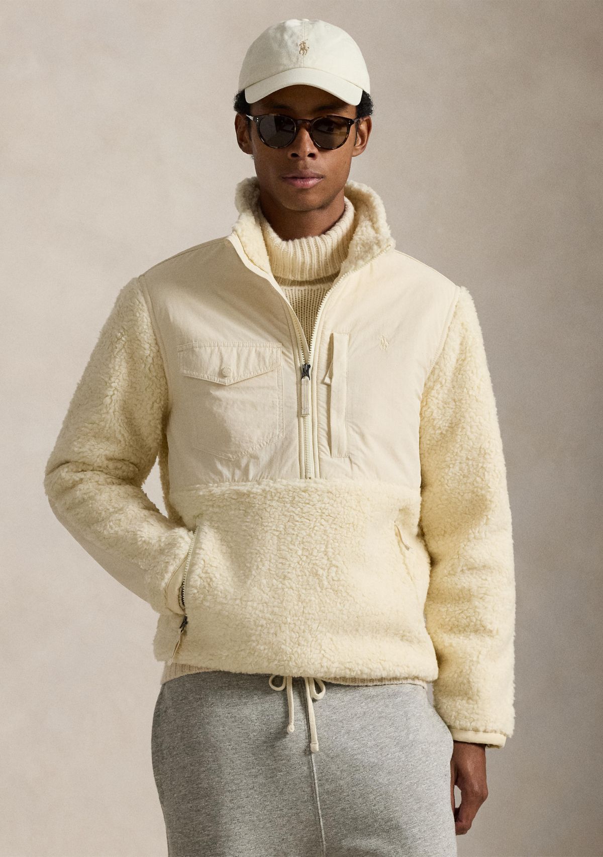 Hybrid Half-Zip Pullover